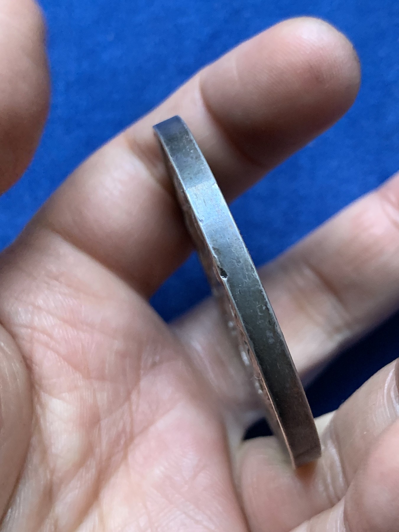 《竞宝斋》第262场-周日，周一，周二 3场连拍 (全场包邮) 法国第二帝国立法机构纪念银章，65.61g，50.6mm，手指边铭