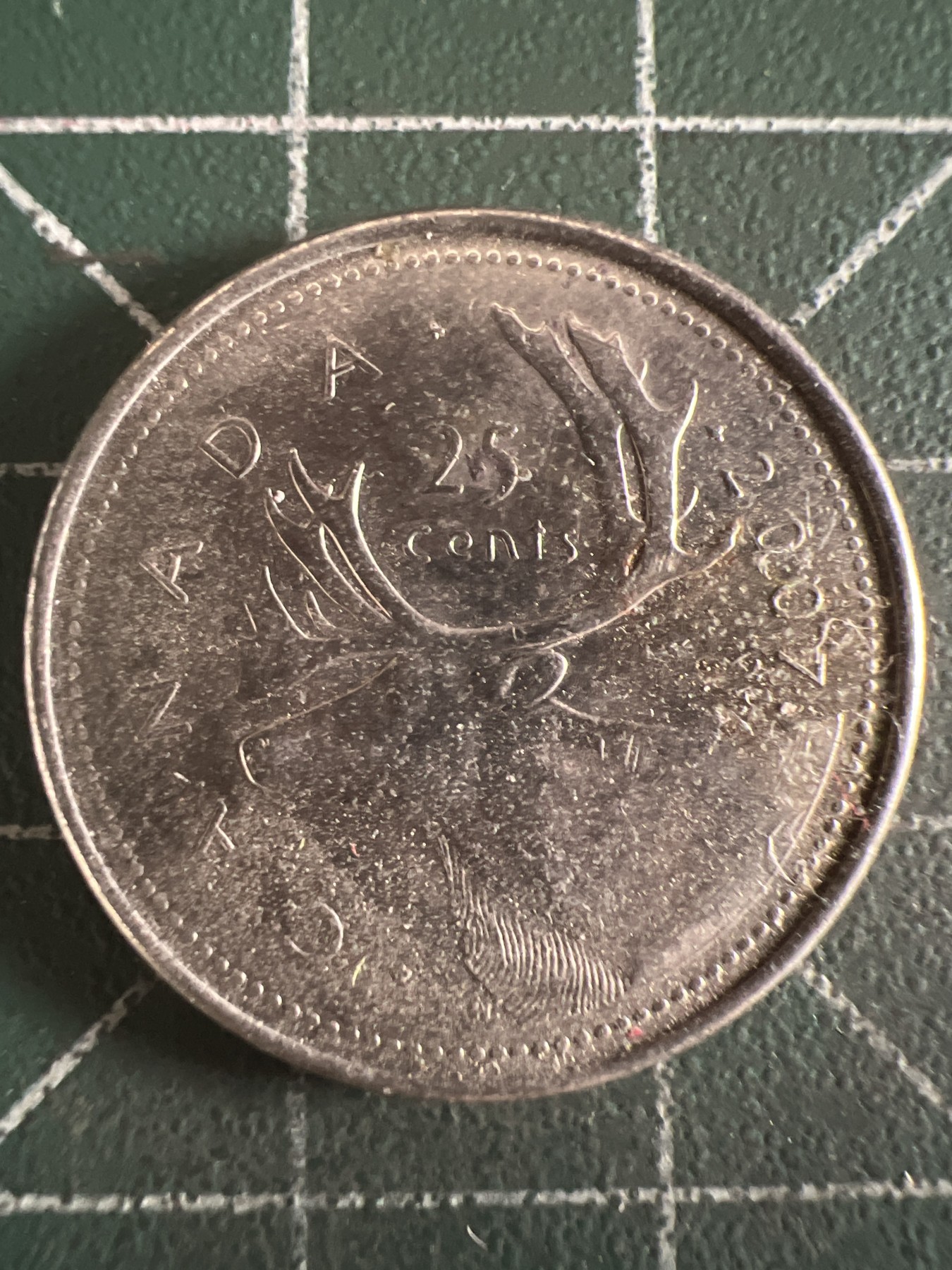 第584期 硬币专场 （无押金，捡漏，全场50包邮，偏远地区除外，接收代拍业务） 加拿大25分 老年 2007年