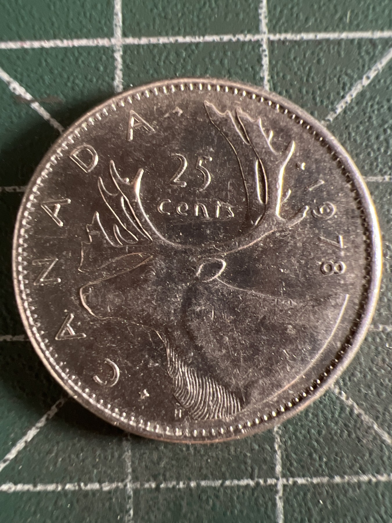 第581期 硬币专场 （无押金，捡漏，全场50包邮，偏远地区除外，接收代拍业务） 加拿大25分 青年 1978年