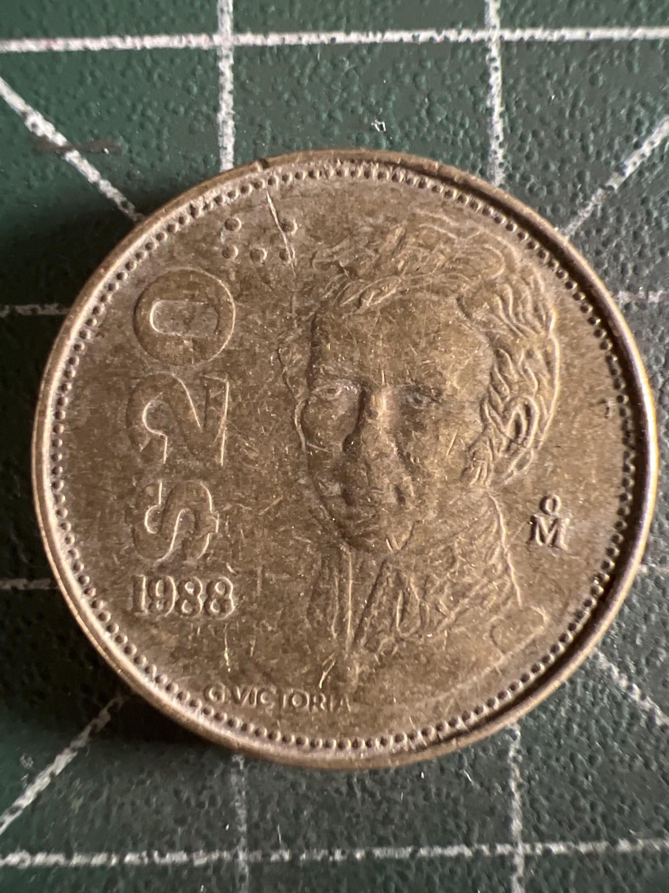 第584期 硬币专场 （无押金，捡漏，全场50包邮，偏远地区除外，接收代拍业务） 墨西哥20比索