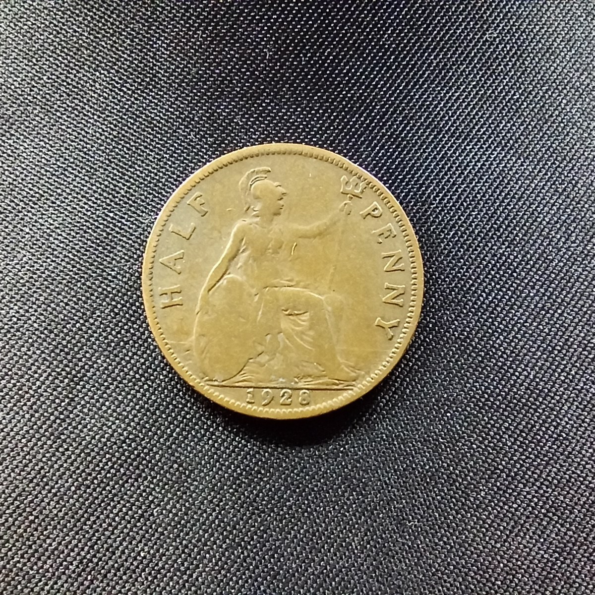 邮泉阁限时拍卖第三场 英国硬币专场 英国乔治五世1928年½便士