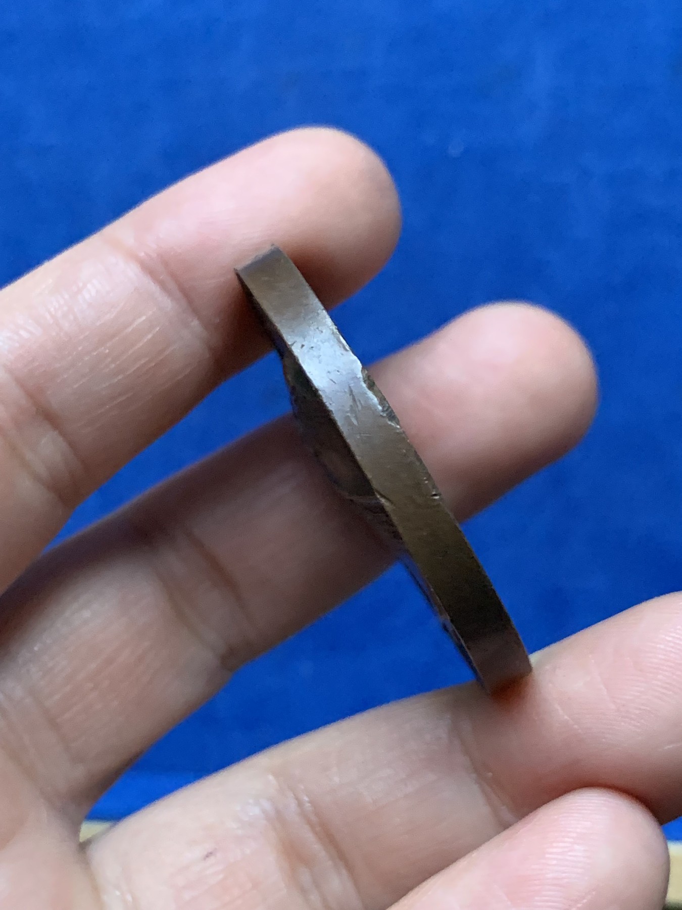 《竞宝斋》第262场-周日，周一，周二 3场连拍 (全场包邮) 法国学院和学术团体铜质奖章，密涅瓦与墨丘利，高浮雕，37.61g，40.8mm，早期无边铭