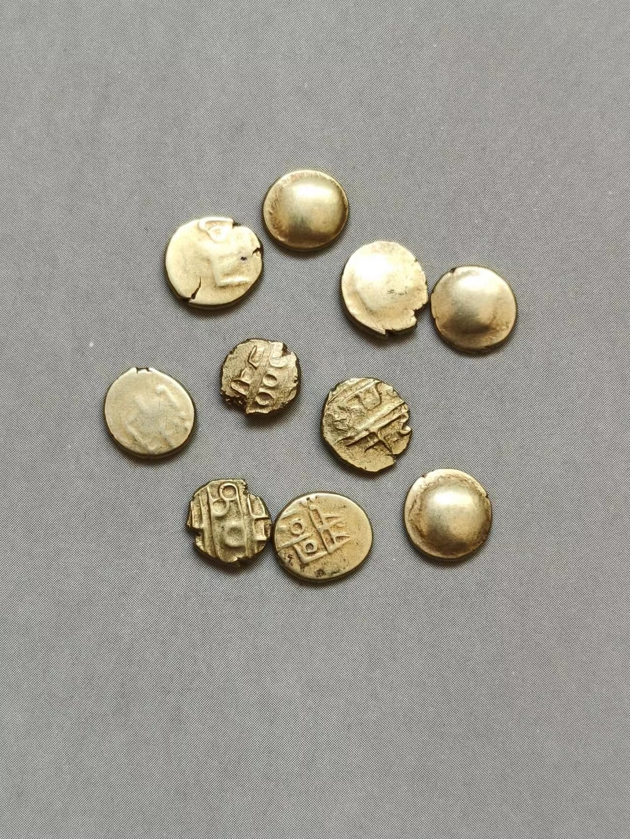 熊太乐钱币拍卖第2场 古印度小金币10个