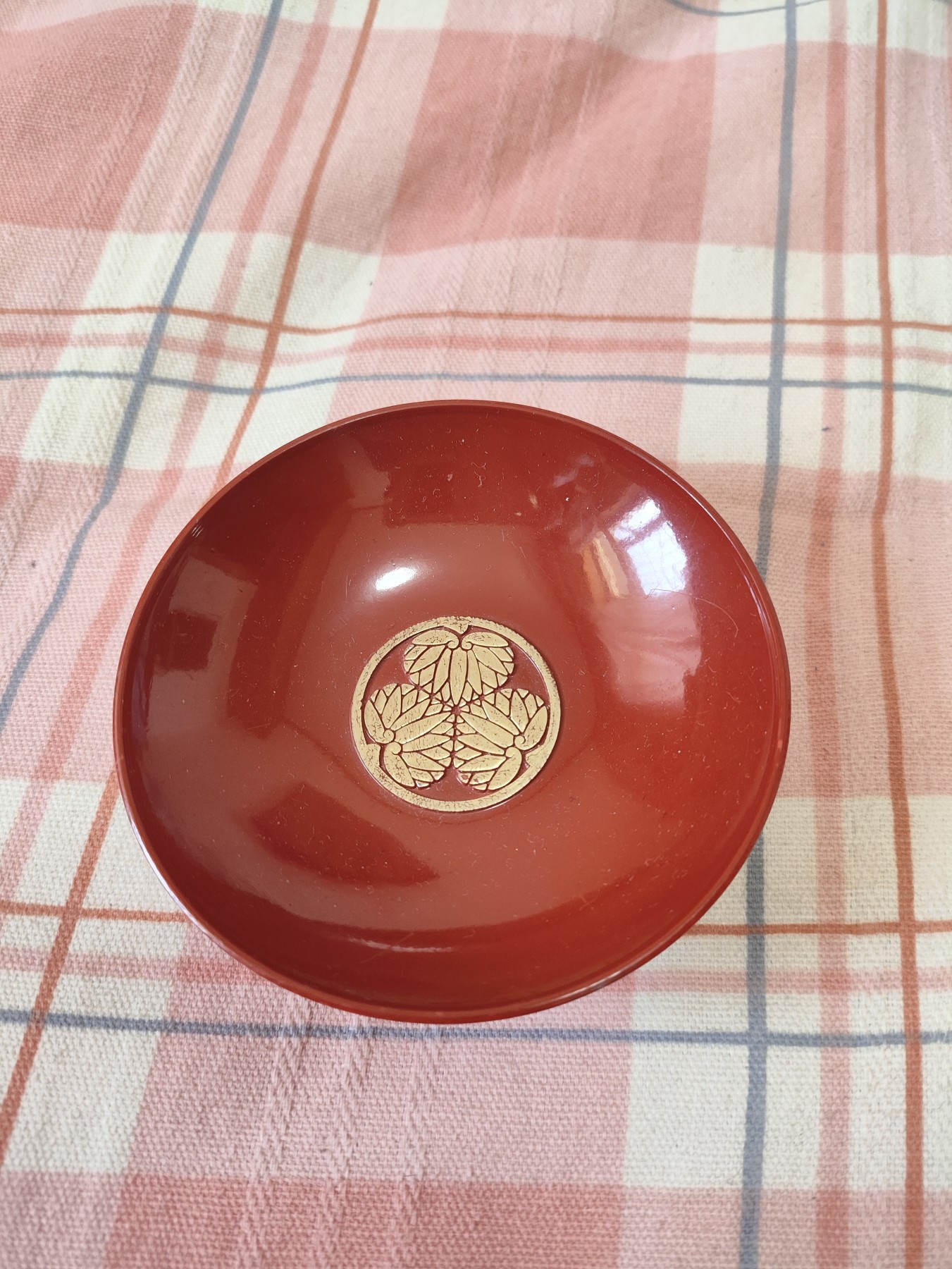 仁孝堂徽章红藏拍卖(第四场) 天皇嘉奖日本漆木碗 东照宫