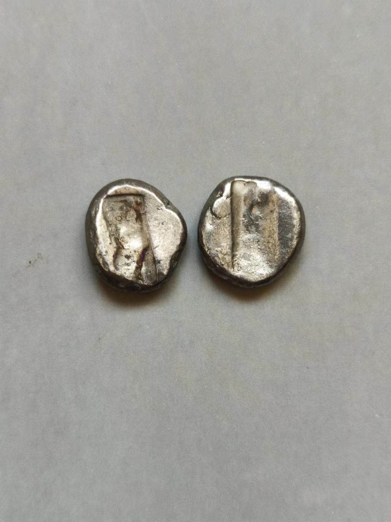 熊太乐钱币拍卖第2场 古波斯阿契美尼德帝国银币一对