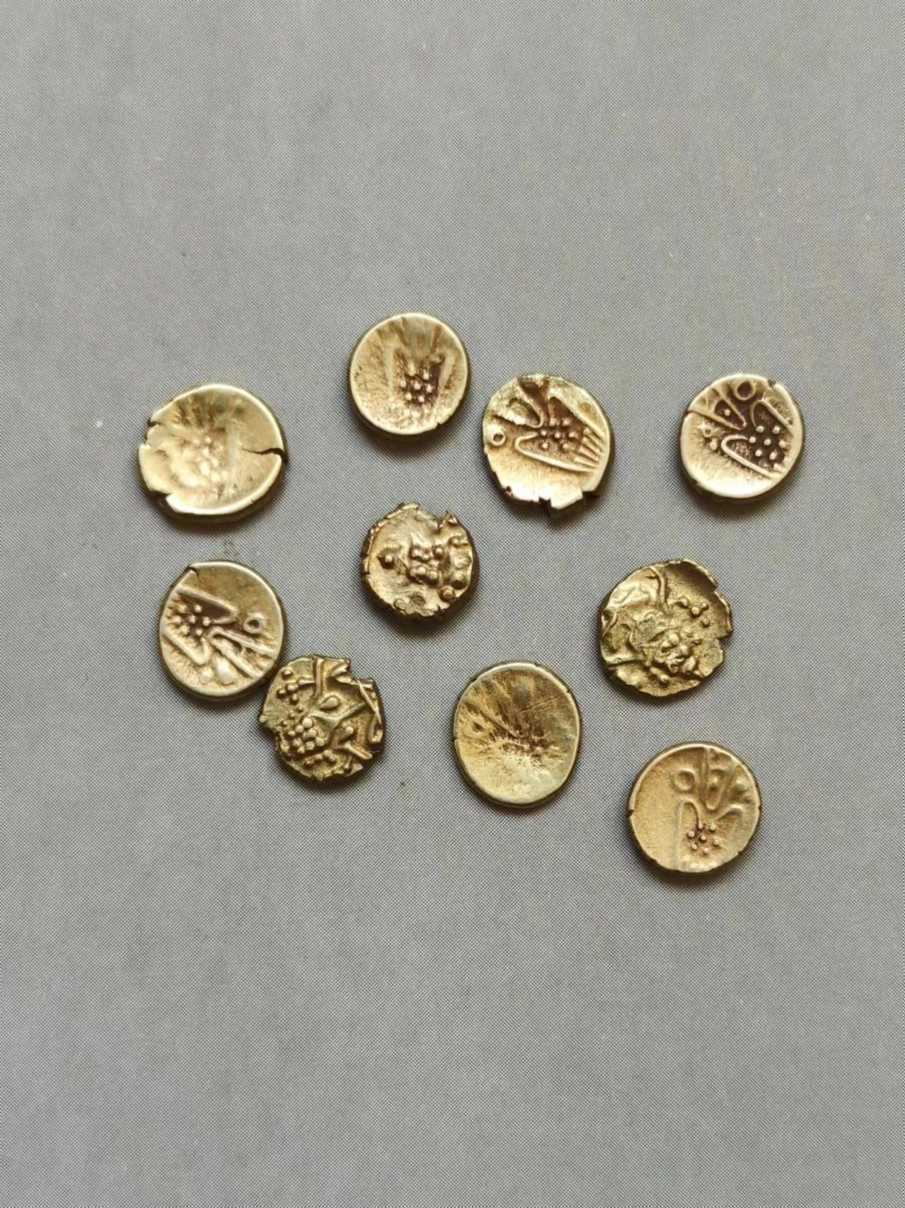 熊太乐钱币拍卖第2场 古印度小金币10个