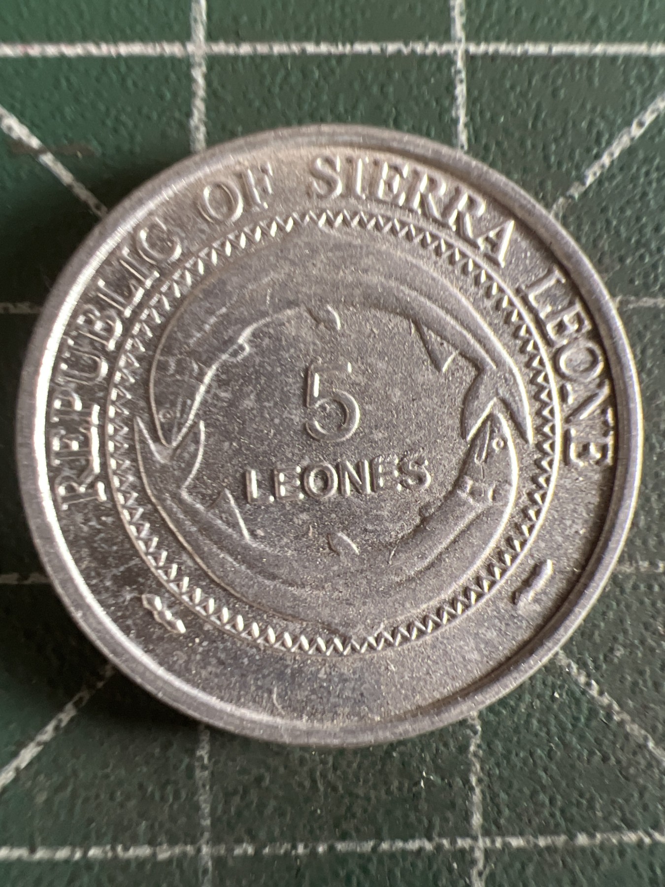 第616期 硬币专场 （无押金，捡漏，全场50包邮，偏远地区除外，接收代拍业务） 塞拉利昂5利昂