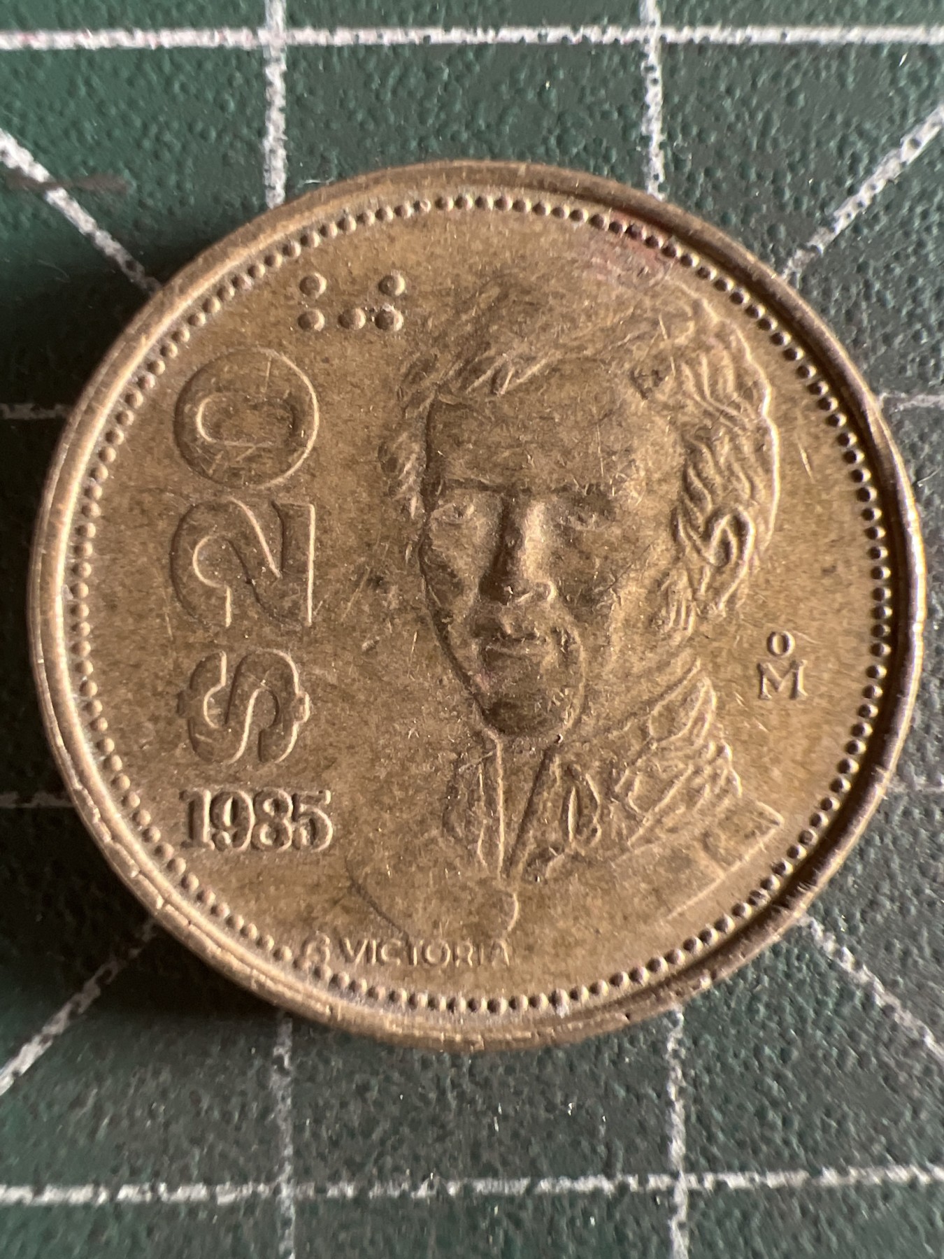 第581期 硬币专场 （无押金，捡漏，全场50包邮，偏远地区除外，接收代拍业务） 墨西哥20比索