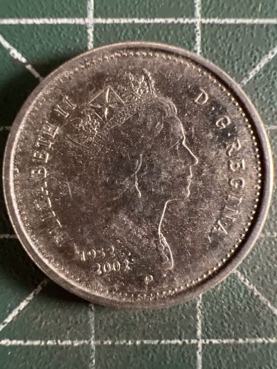 第581期 硬币专场 （无押金，捡漏，全场50包邮，偏远地区除外，接收代拍业务） - 加拿大 高冠 25分