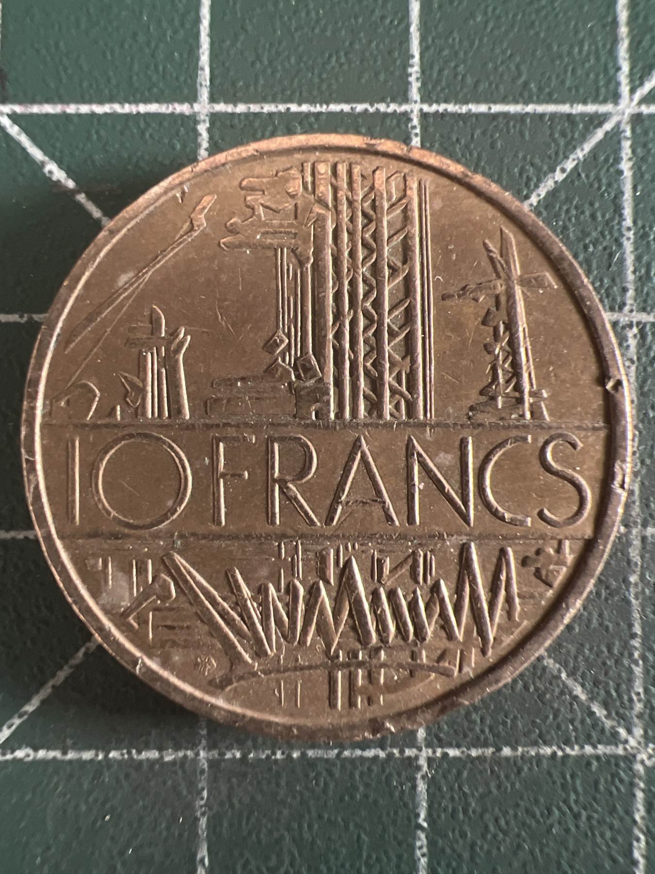 第584期 硬币专场 （无押金，捡漏，全场50包邮，偏远地区除外，接收代拍业务） 法国10法郎