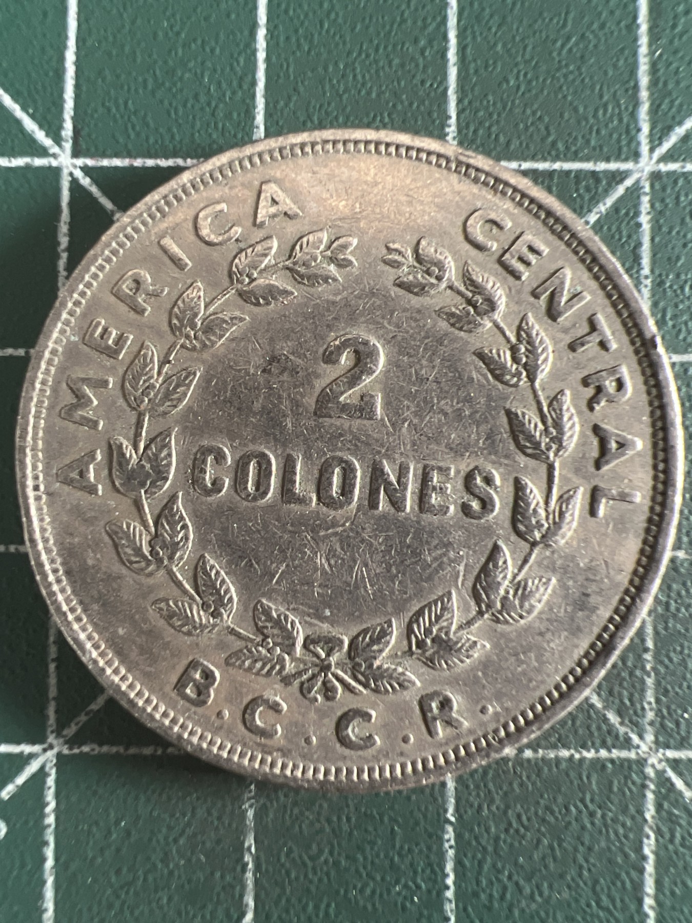 第581期 硬币专场 （无押金，捡漏，全场50包邮，偏远地区除外，接收代拍业务） 哥斯达黎加2克朗 1968年