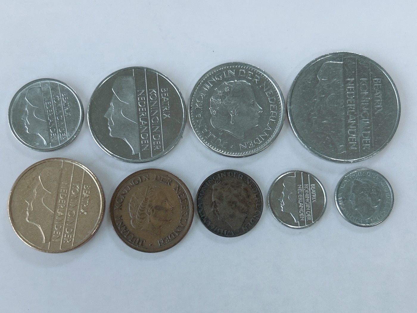 第一海外回流一元起拍收藏 散币专场 第82期 荷兰硬币 9枚