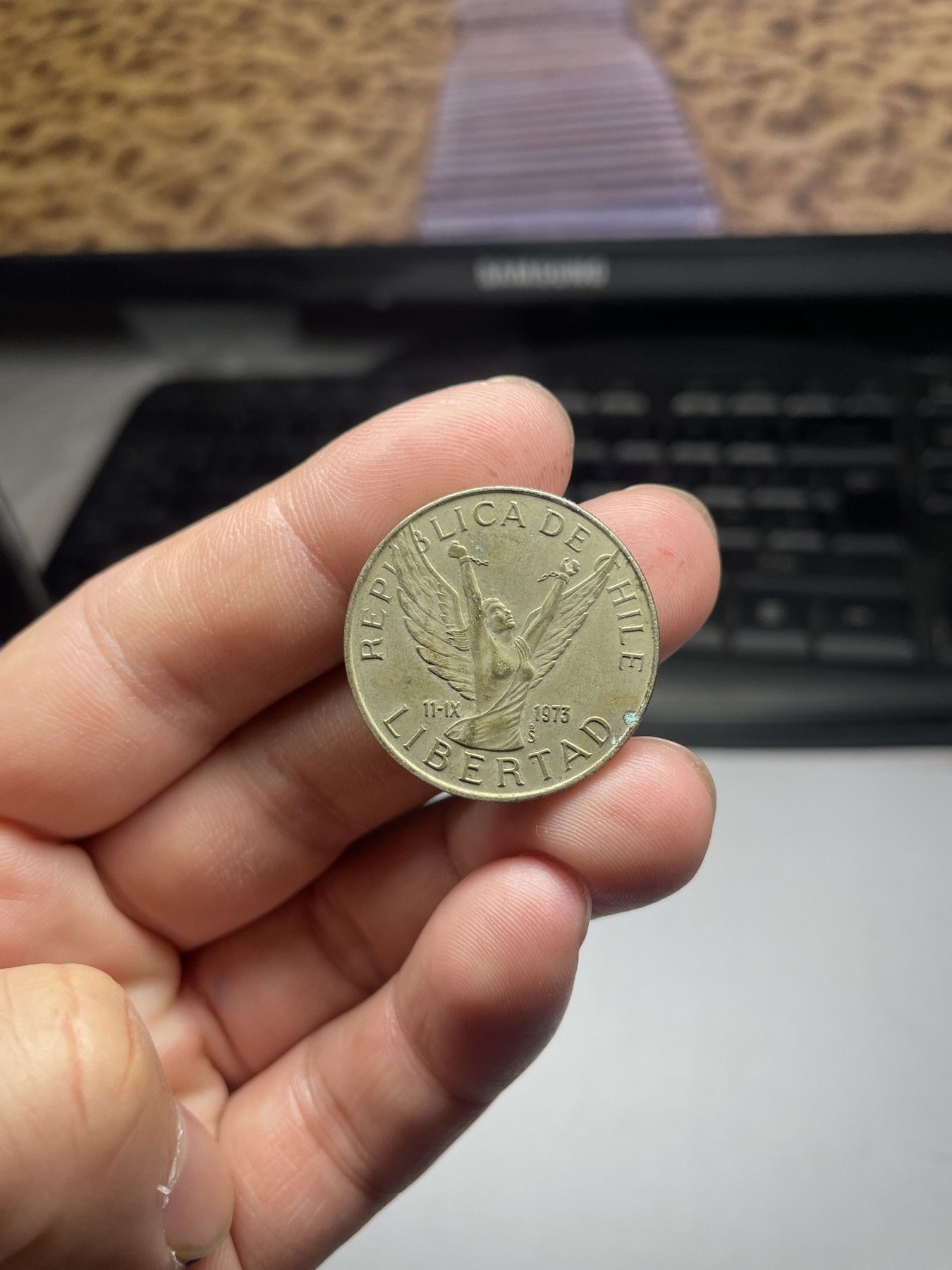 2024年集古藏今外币拍卖第五期-第2场—（总第42拍） 1977年智利10比索