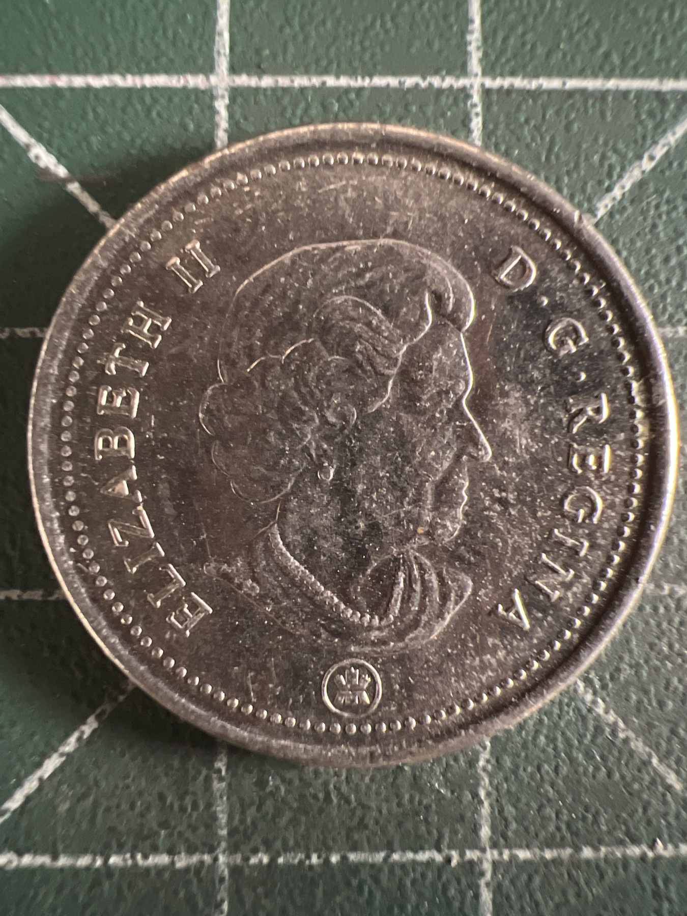 第584期 硬币专场 （无押金，捡漏，全场50包邮，偏远地区除外，接收代拍业务） 加拿大25分 老年 2007年