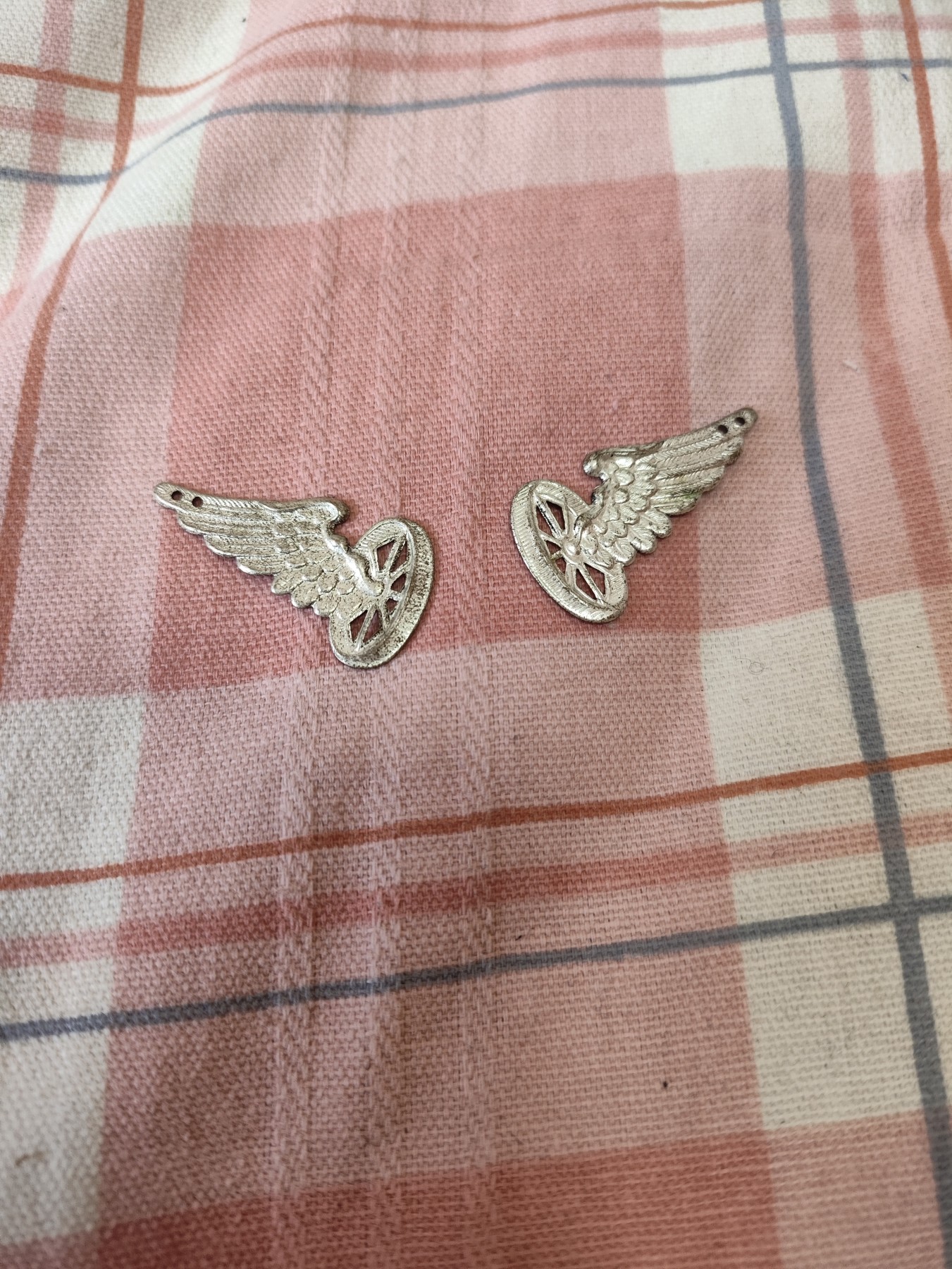 仁孝堂徽章红藏拍卖(第四场) 荷兰交通运输部领章一对