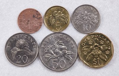 S&S Numismatic世界钱币-拍卖 第124期  - 新加坡1998年6枚套币