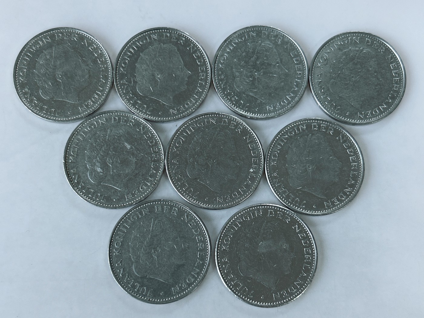 第一海外回流一元起拍收藏 散币专场 第82期 荷兰2.5盾 9枚