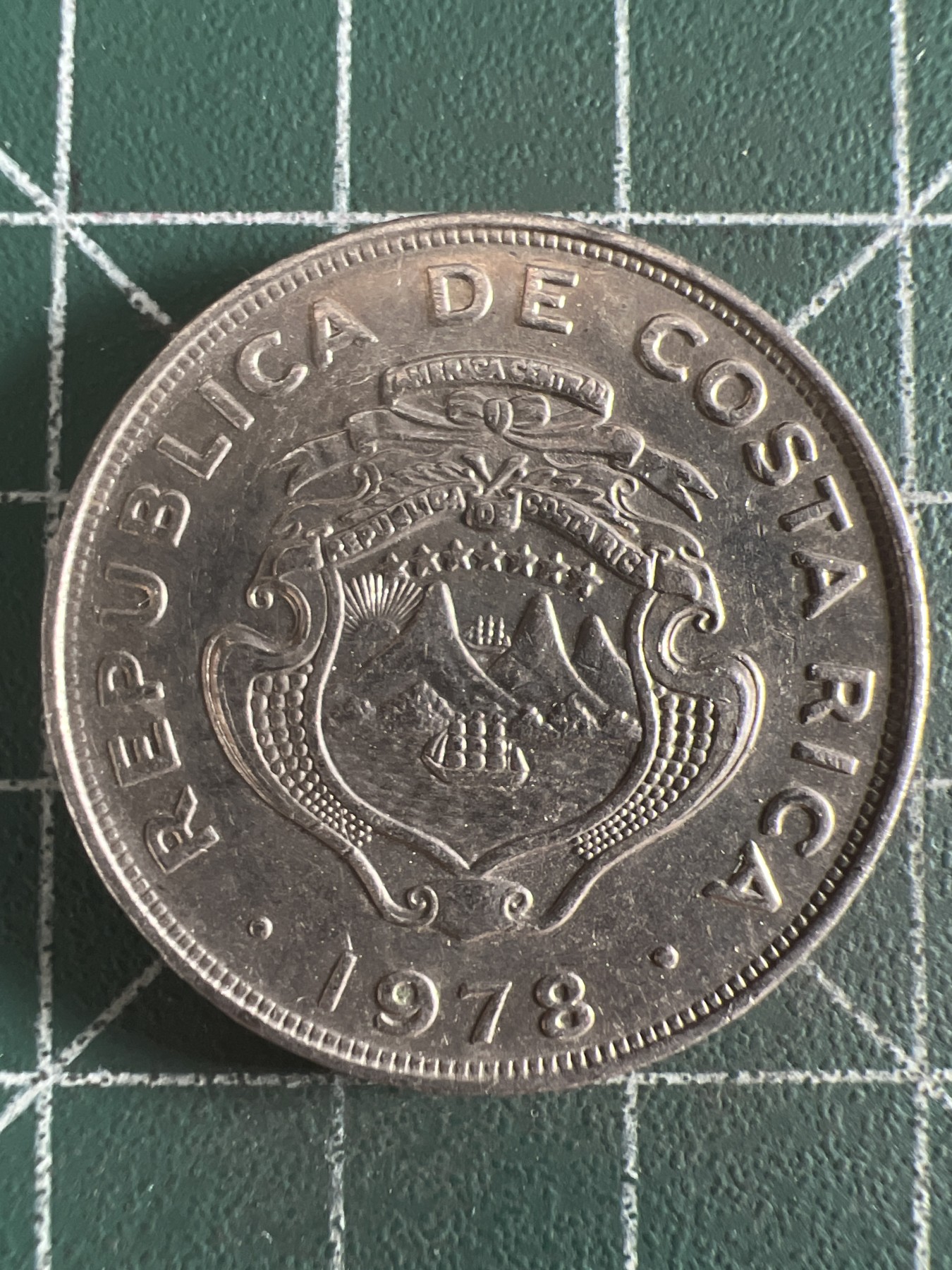第581期 硬币专场 （无押金，捡漏，全场50包邮，偏远地区除外，接收代拍业务） 哥斯达黎加1克朗 1978年
