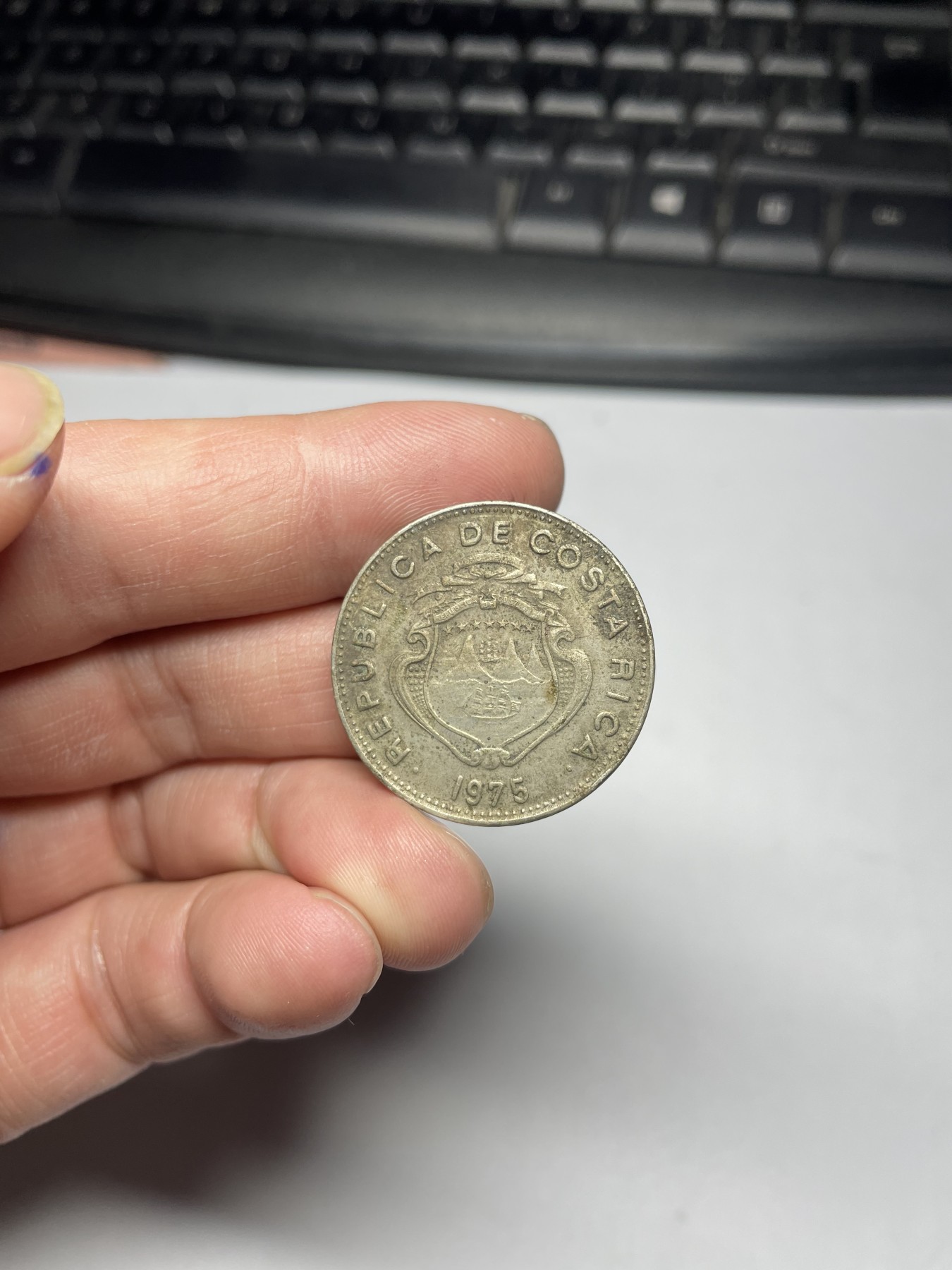 2024年集古藏今外币拍卖第五期-第2场—（总第42拍） 1975年哥斯达黎加1科朗