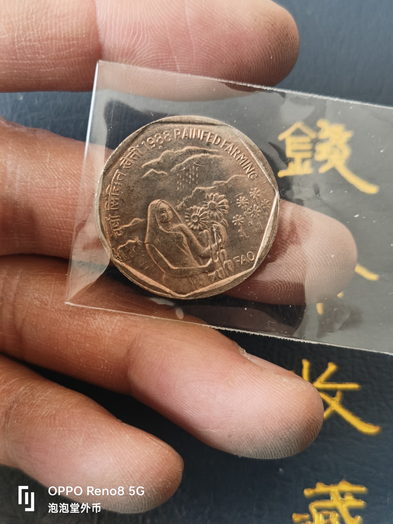 泡泡堂微拍第329幕捡漏可累计专场👿👿，累计满五十元包邮，接受代拍业务 好品印度纪念一卢比