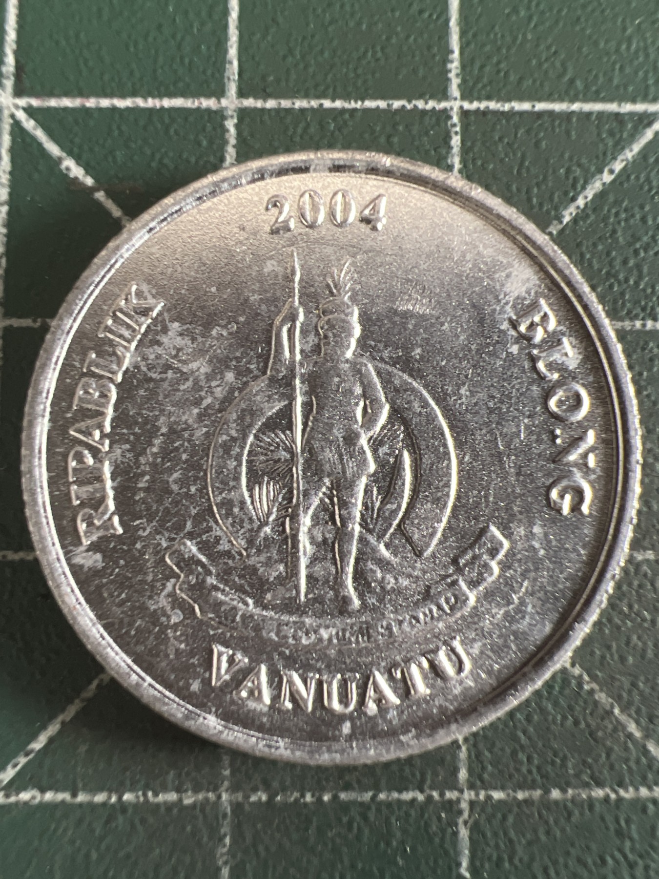 第616期 硬币专场 （无押金，捡漏，全场50包邮，偏远地区除外，接收代拍业务） 瓦努阿图10瓦图