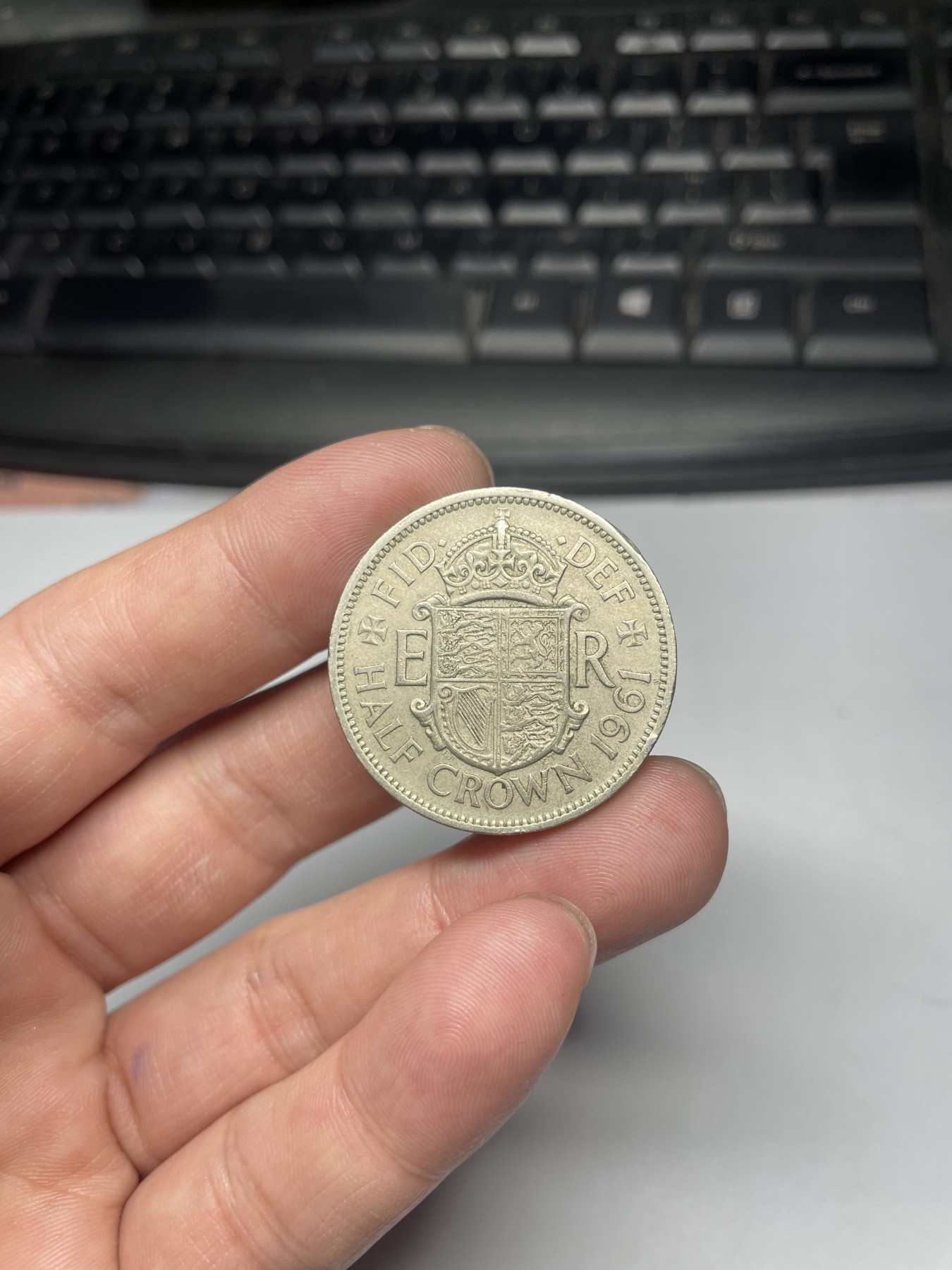 2024年集古藏今外币拍卖第五期-第2场—（总第42拍） 1961年英国半克朗