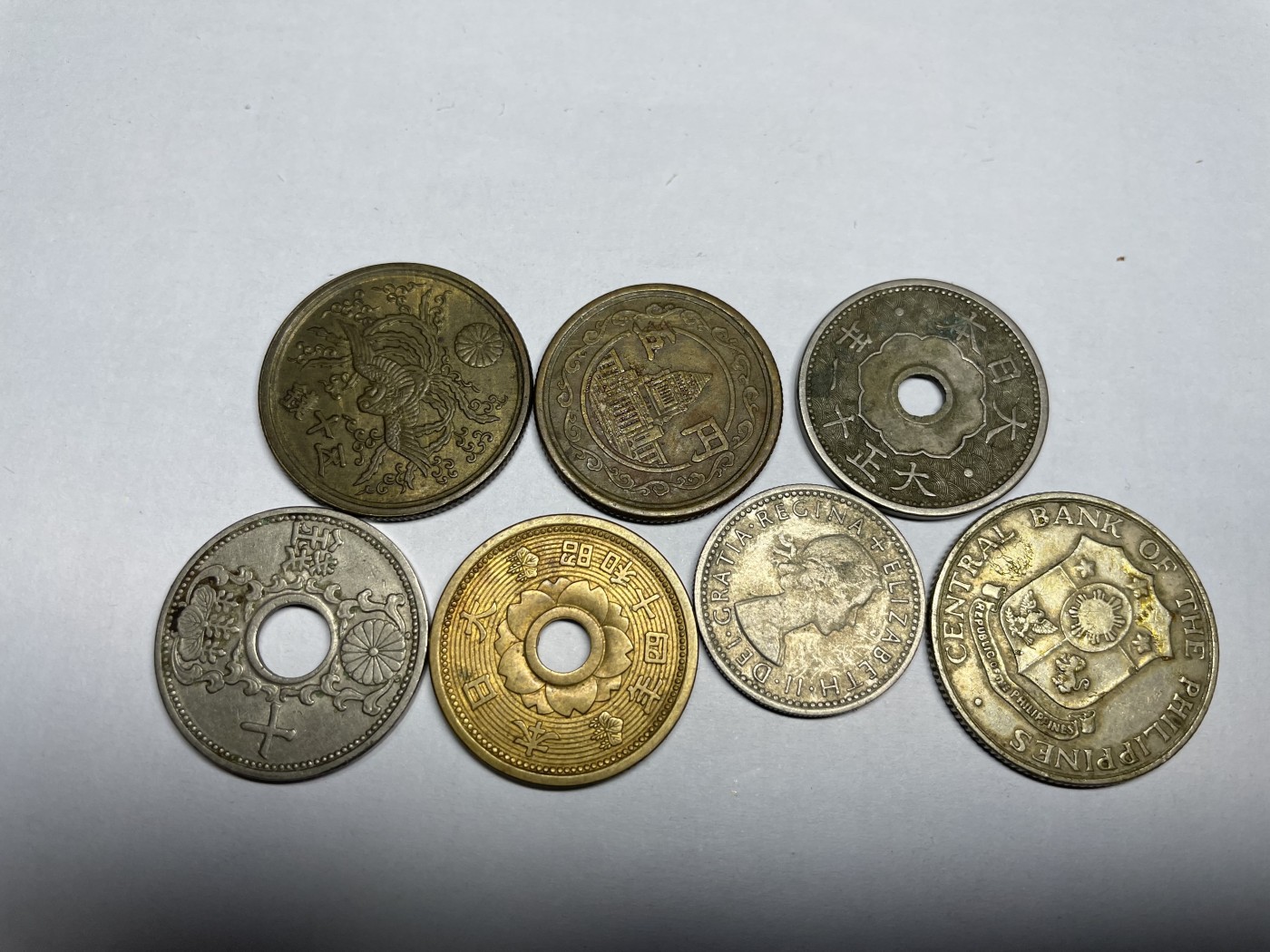 2024年集古藏今外币拍卖第五期-第4场—（总第44拍） 各国硬币7枚