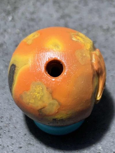 精美亚光冰飘战国红玛瑙手工俏色巧雕刻雄鸡珠子一颗 精美亚光冰飘战国红玛瑙手工俏色巧雕刻雄鸡珠子一颗