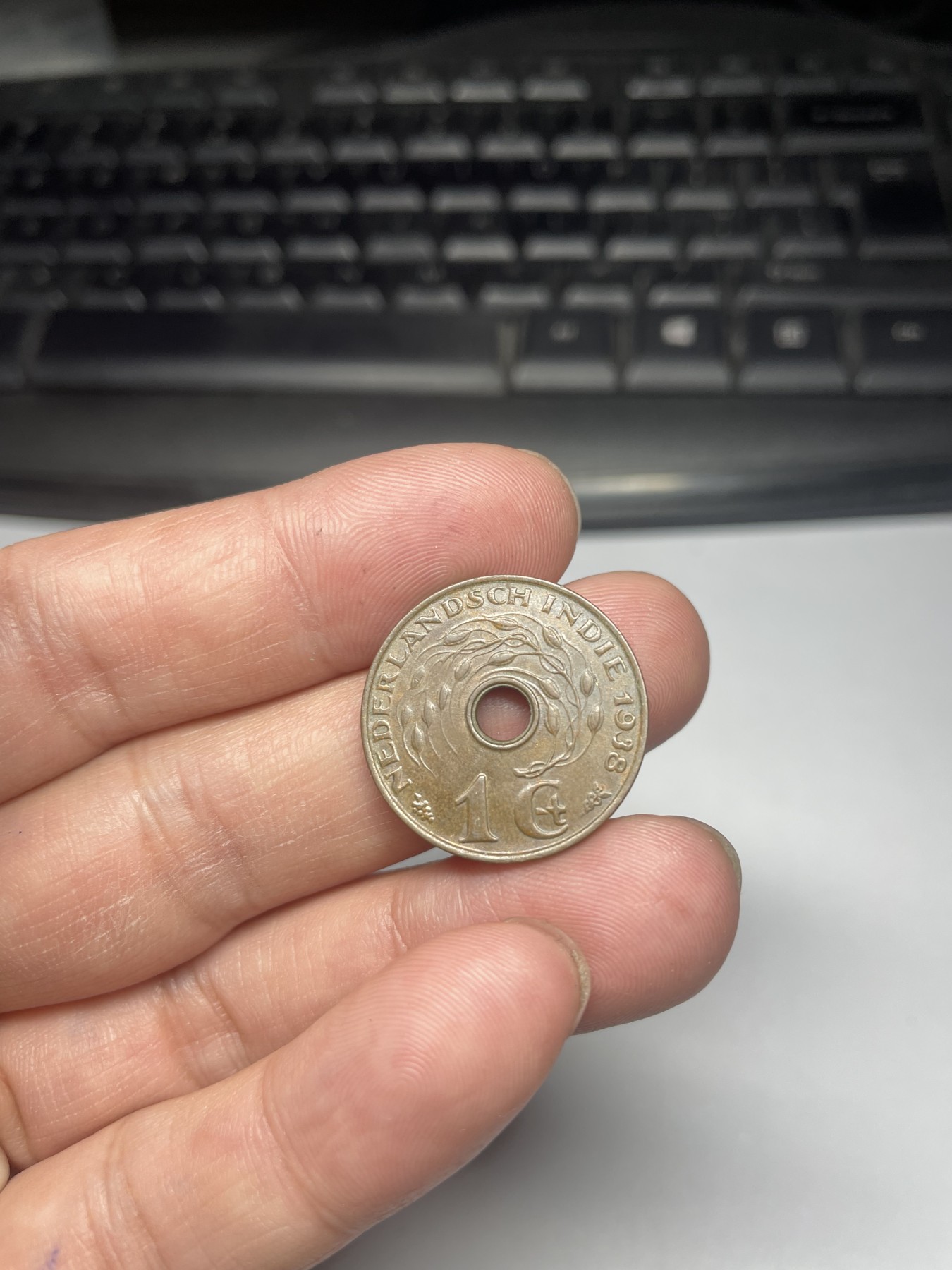 2024年集古藏今外币拍卖第五期-第3场—（总第43拍） 1938年荷属东印度1分