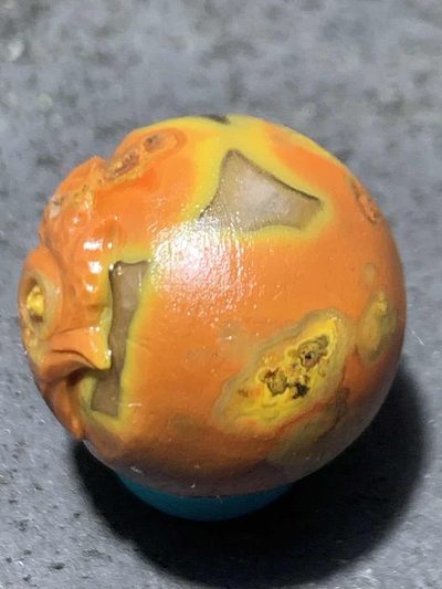 精美亚光冰飘战国红玛瑙手工俏色巧雕刻雄鸡珠子一颗 精美亚光冰飘战国红玛瑙手工俏色巧雕刻雄鸡珠子一颗