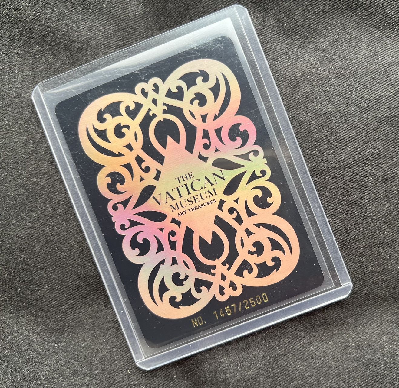 【随心卡拍】收藏卡拍卖【第17期】 名画粗闪 编号卡 1457号