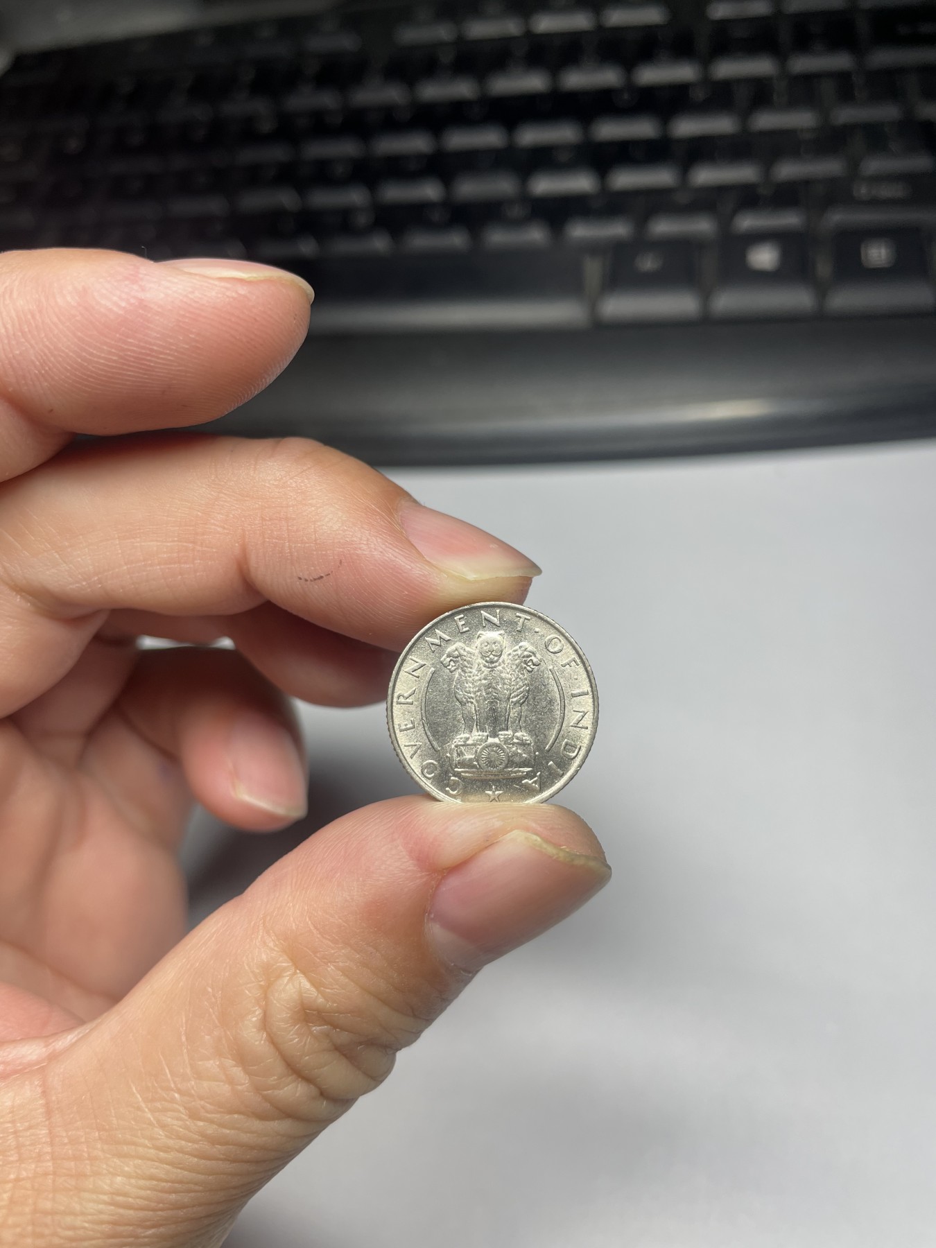 2024年集古藏今外币拍卖第五期-第3场—（总第43拍） 带光1951年印度1/4派沙