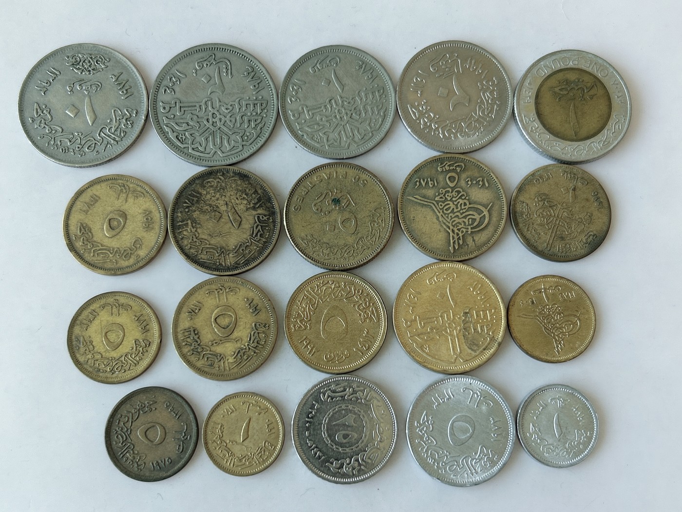 第一海外回流一元起拍收藏 散币专场 第83期 埃及硬币 