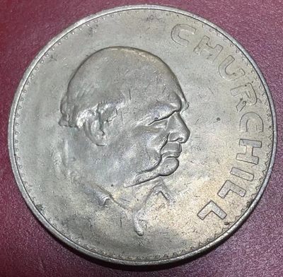 神仙姐姐散币好品专场第三十三期（无佣金满邮自动发出 - 1965年英国女王纪念丘吉尔1克朗纪念币