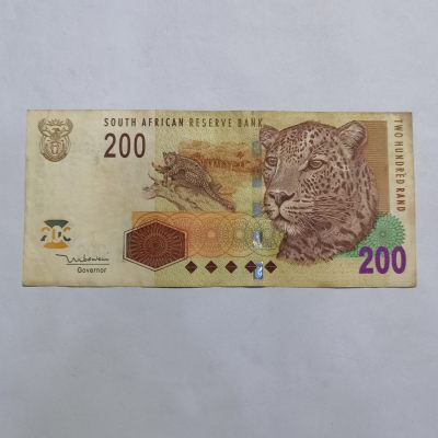 各国外币第35期 - 南非200兰特猎豹 流通