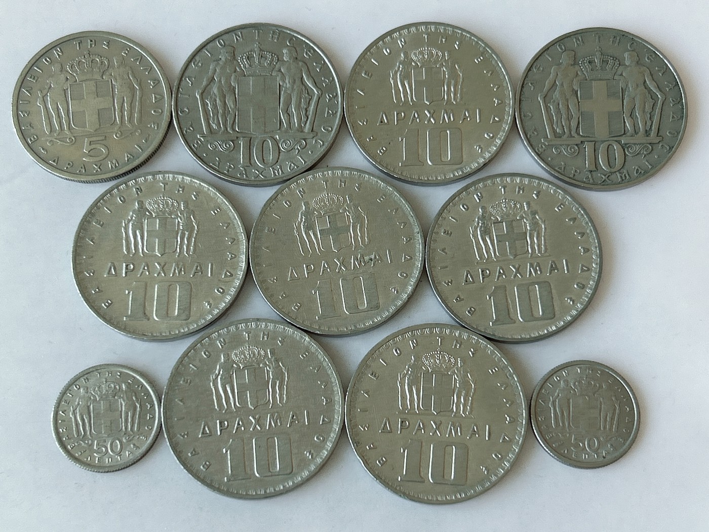 第一海外回流一元起拍收藏 散币专场 第83期 希腊🇬🇷保罗一世时期