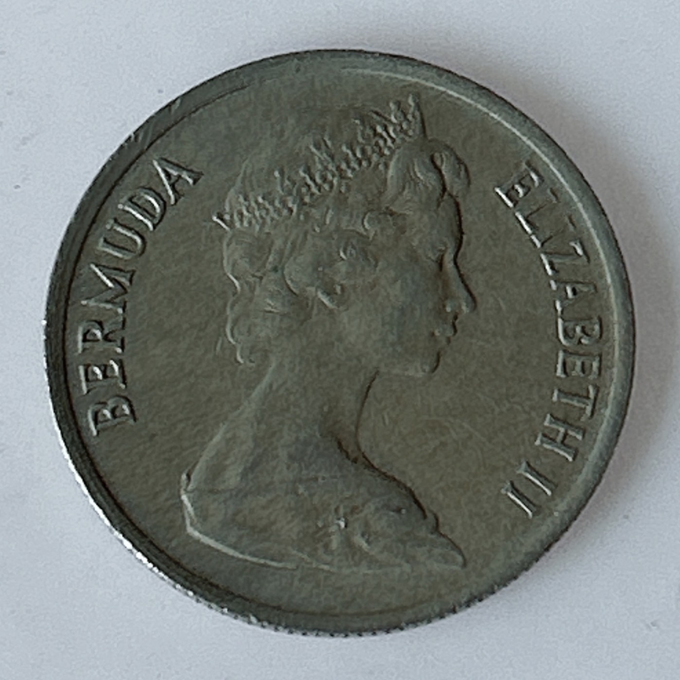 海外回流1元起拍小铺 各国钱币散币场 第11期 百慕大群岛1970年10分硬币