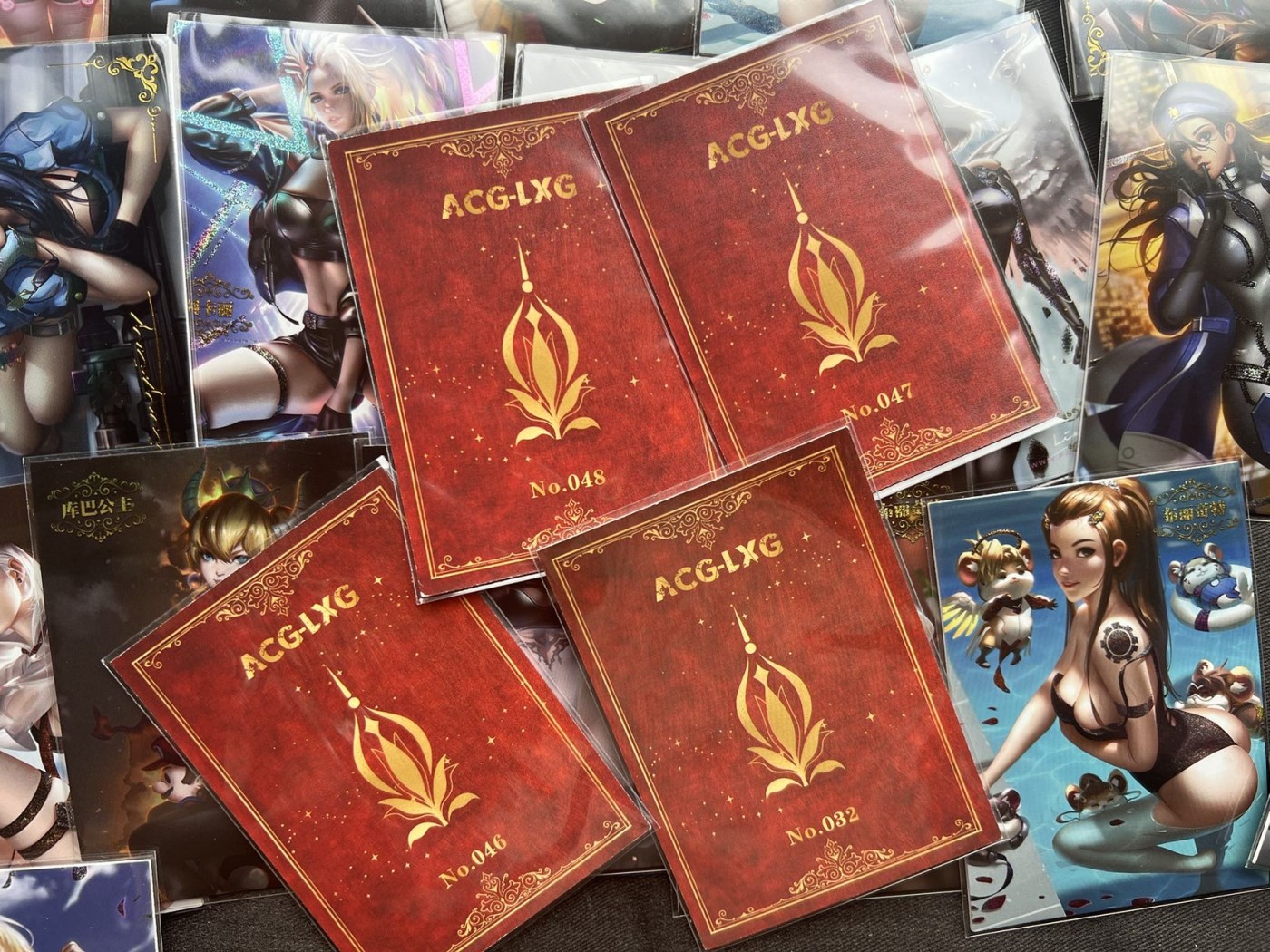 【随心卡拍】收藏卡拍卖【第17期】 美女卡 彩闪 20张+ 自制卡