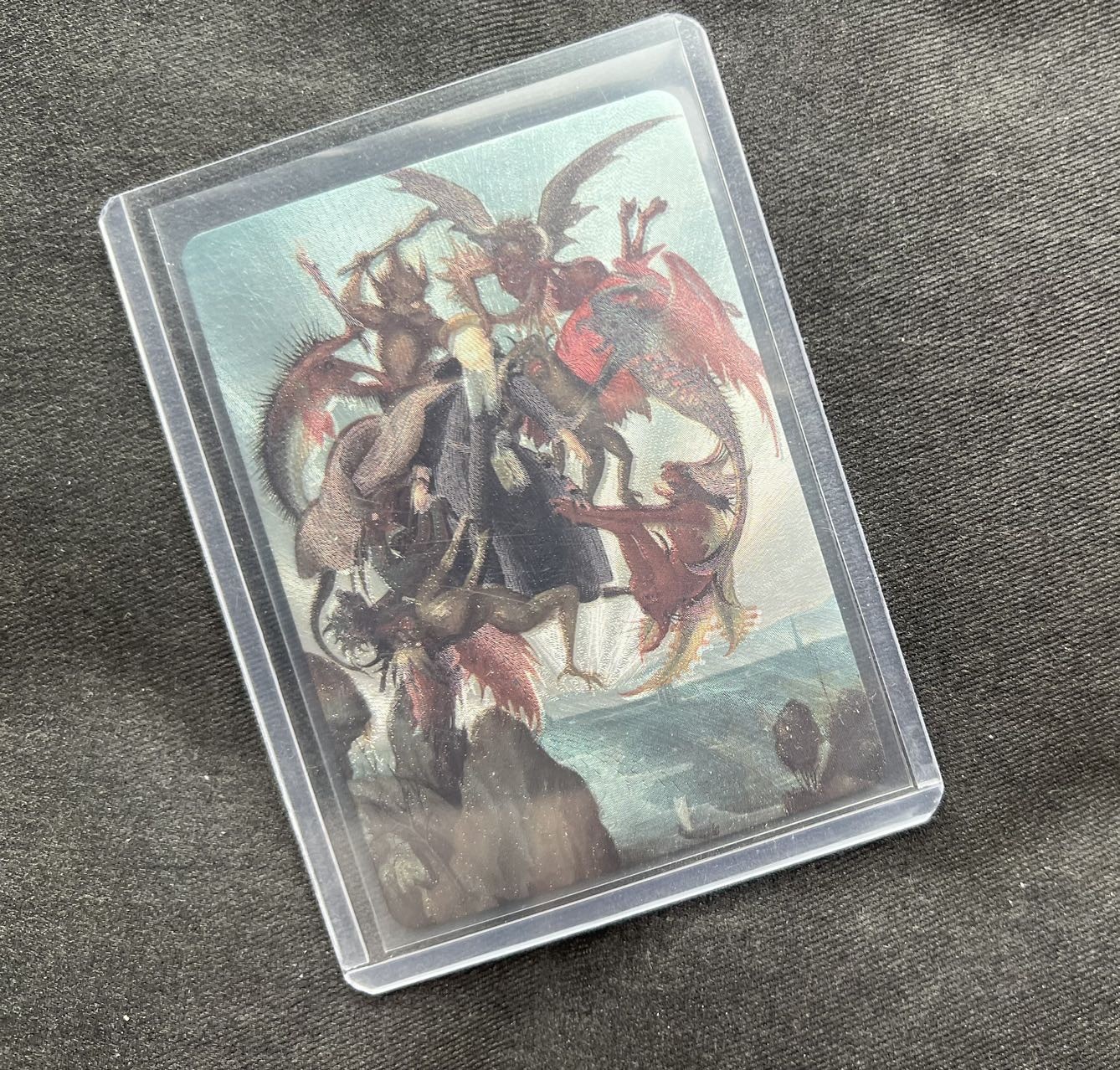 【随心卡拍】收藏卡拍卖【第17期】 名画粗闪 编号卡 1457号