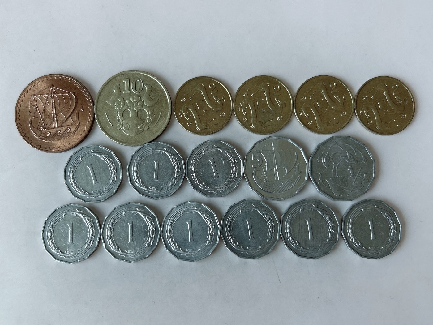 第一海外回流一元起拍收藏 散币专场 第83期 塞浦路斯