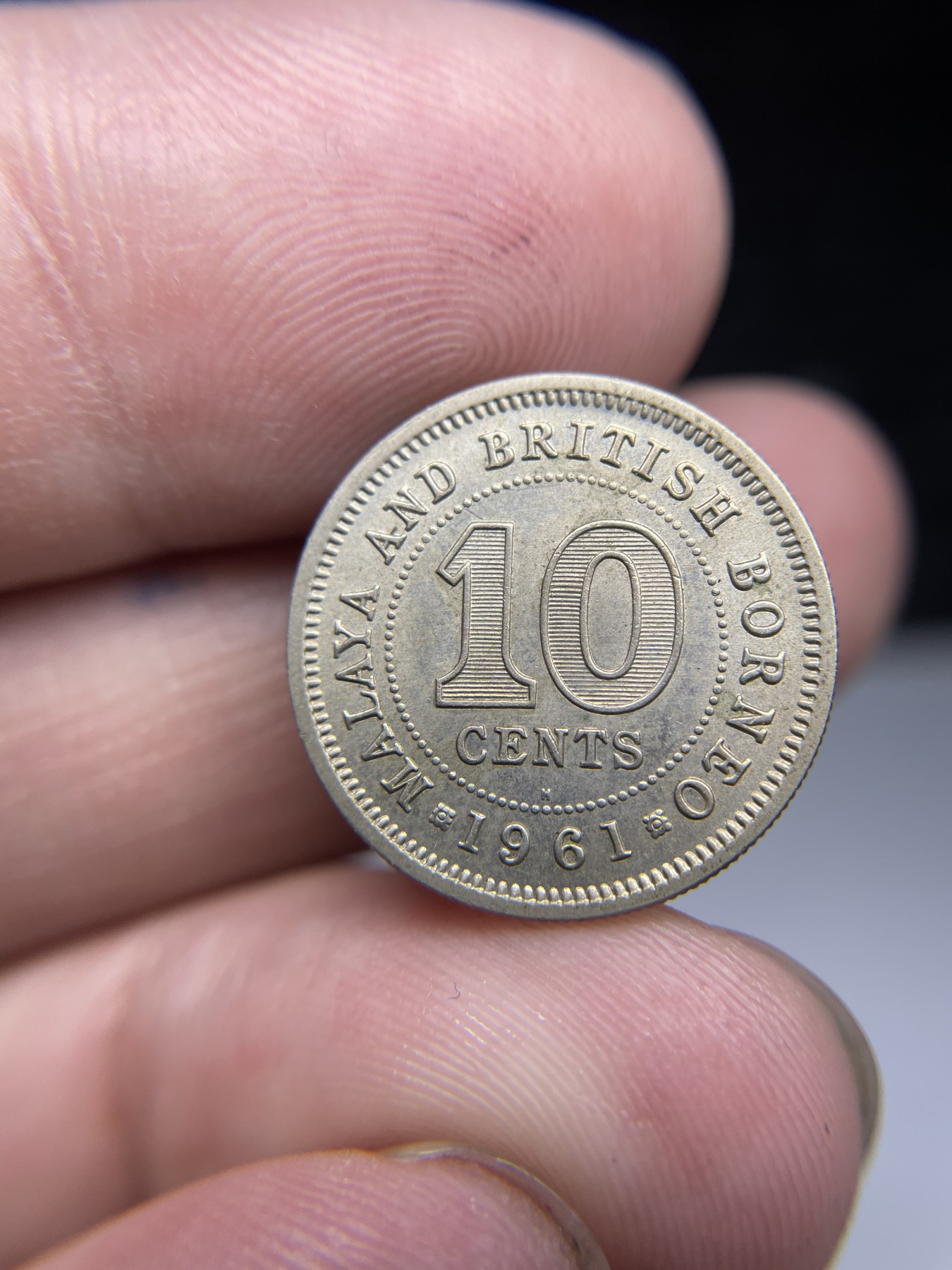 2024年集古藏今外币拍卖第五期-第4场—（总第44拍） 带光1961年海峡10分