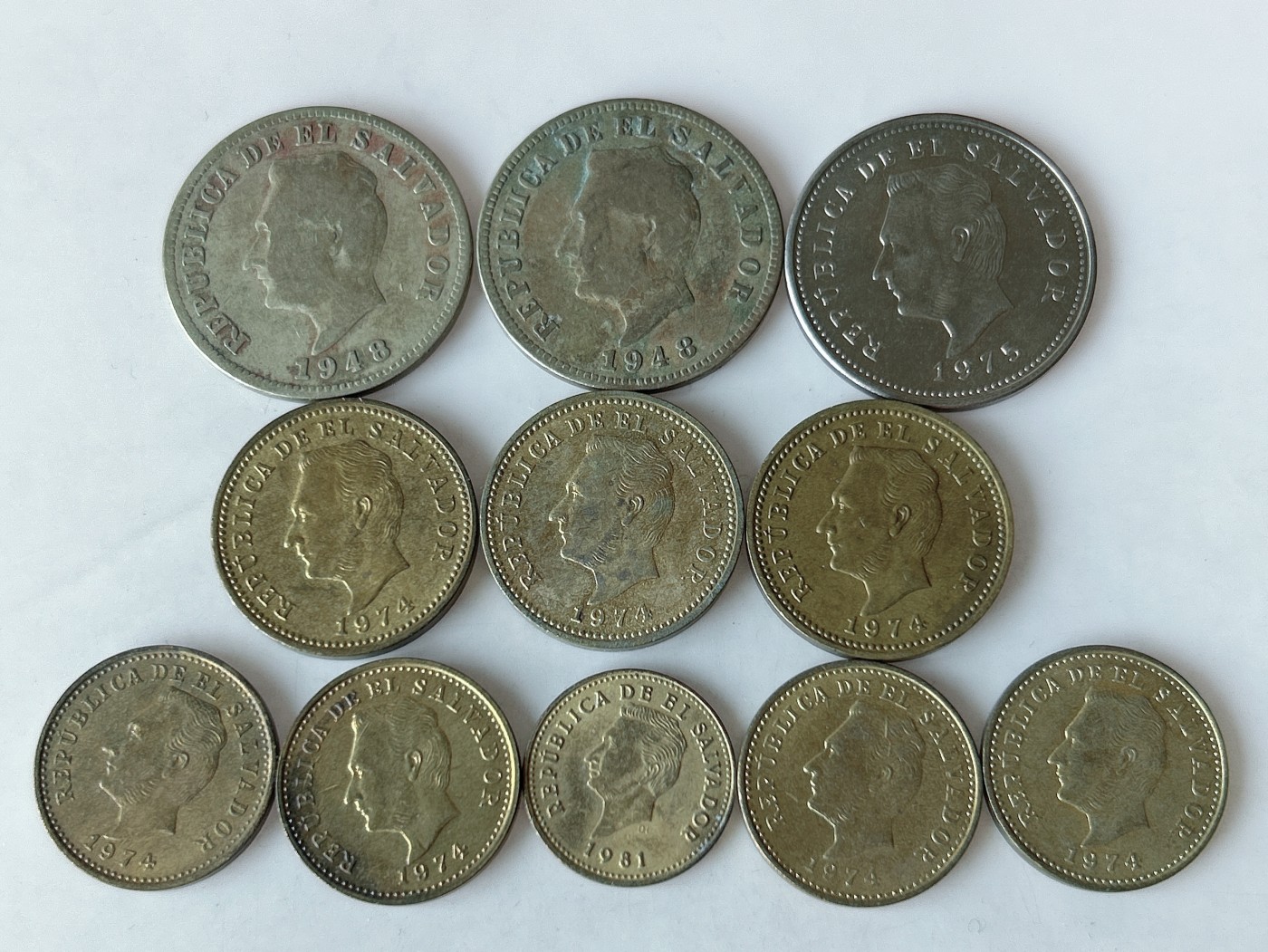 第一海外回流一元起拍收藏 散币专场 第83期 萨尔瓦多🇸🇻