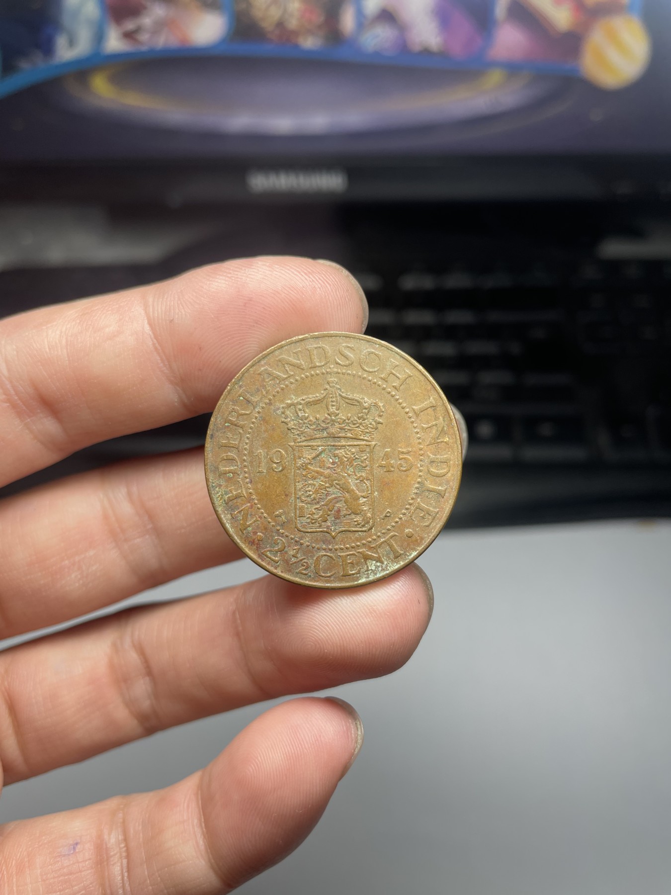 2024年集古藏今外币拍卖第五期-第3场—（总第43拍） 1945年荷属东印度2.5盾