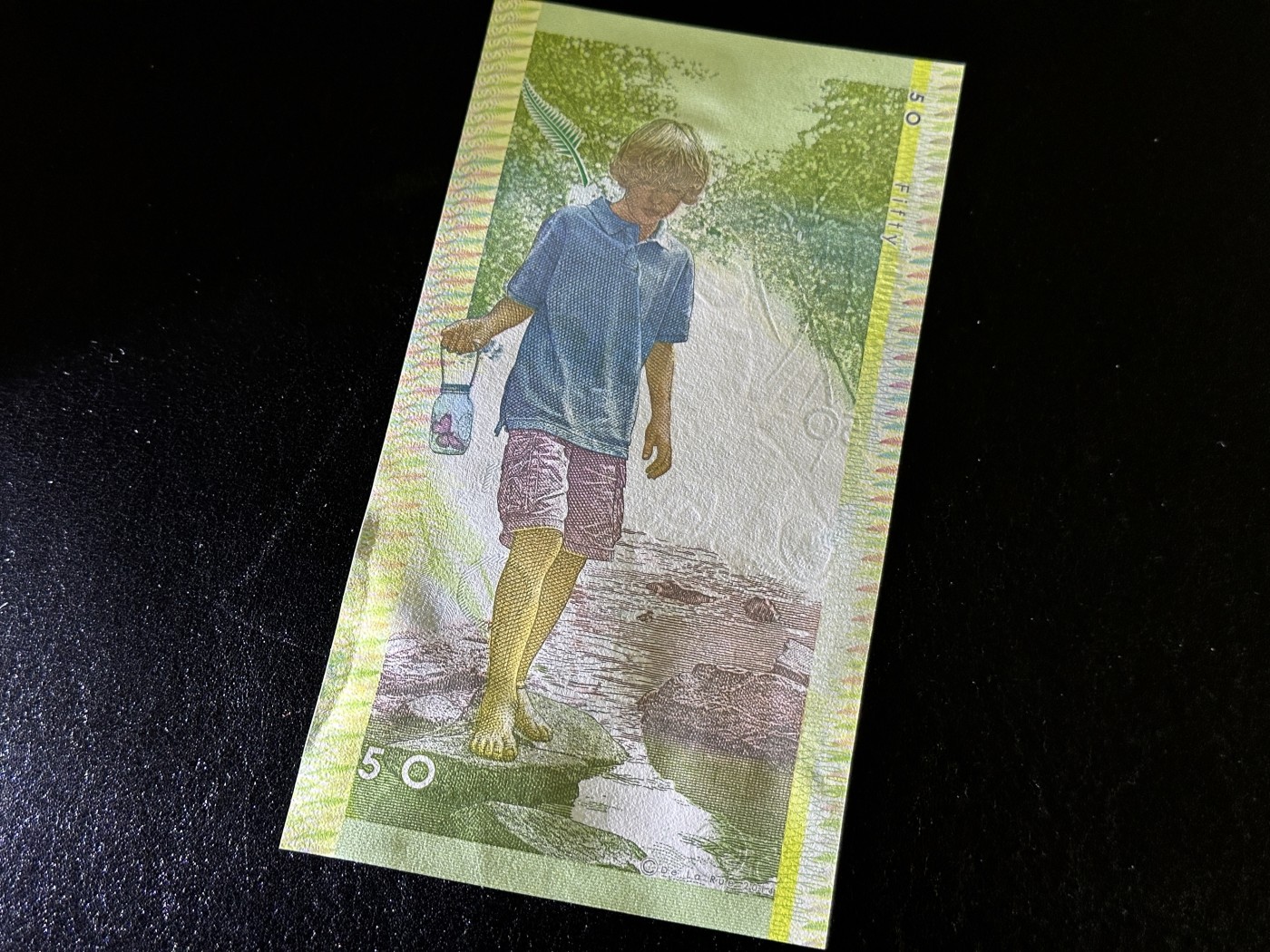 《外钞收藏家》第三百六十二期 英国德纳罗 翠鸟、鱼狗测试钞 纪念券 全新UNC