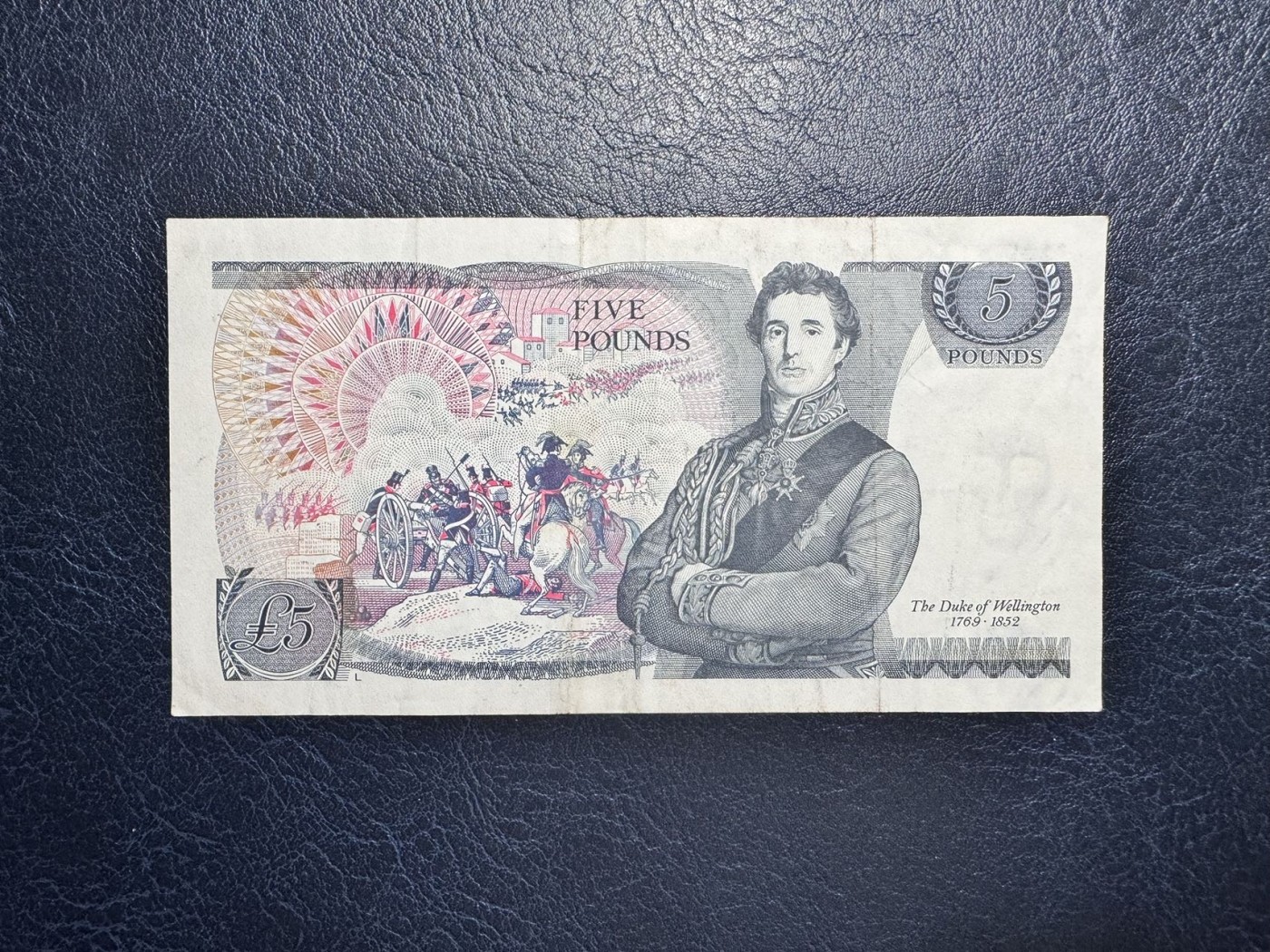 收藏联盟Quantum Auction 第340期拍卖  英国1981-88年5镑 品相如图 威灵顿公爵