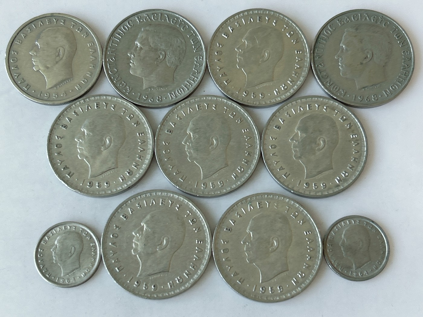 第一海外回流一元起拍收藏 散币专场 第83期 希腊🇬🇷保罗一世时期