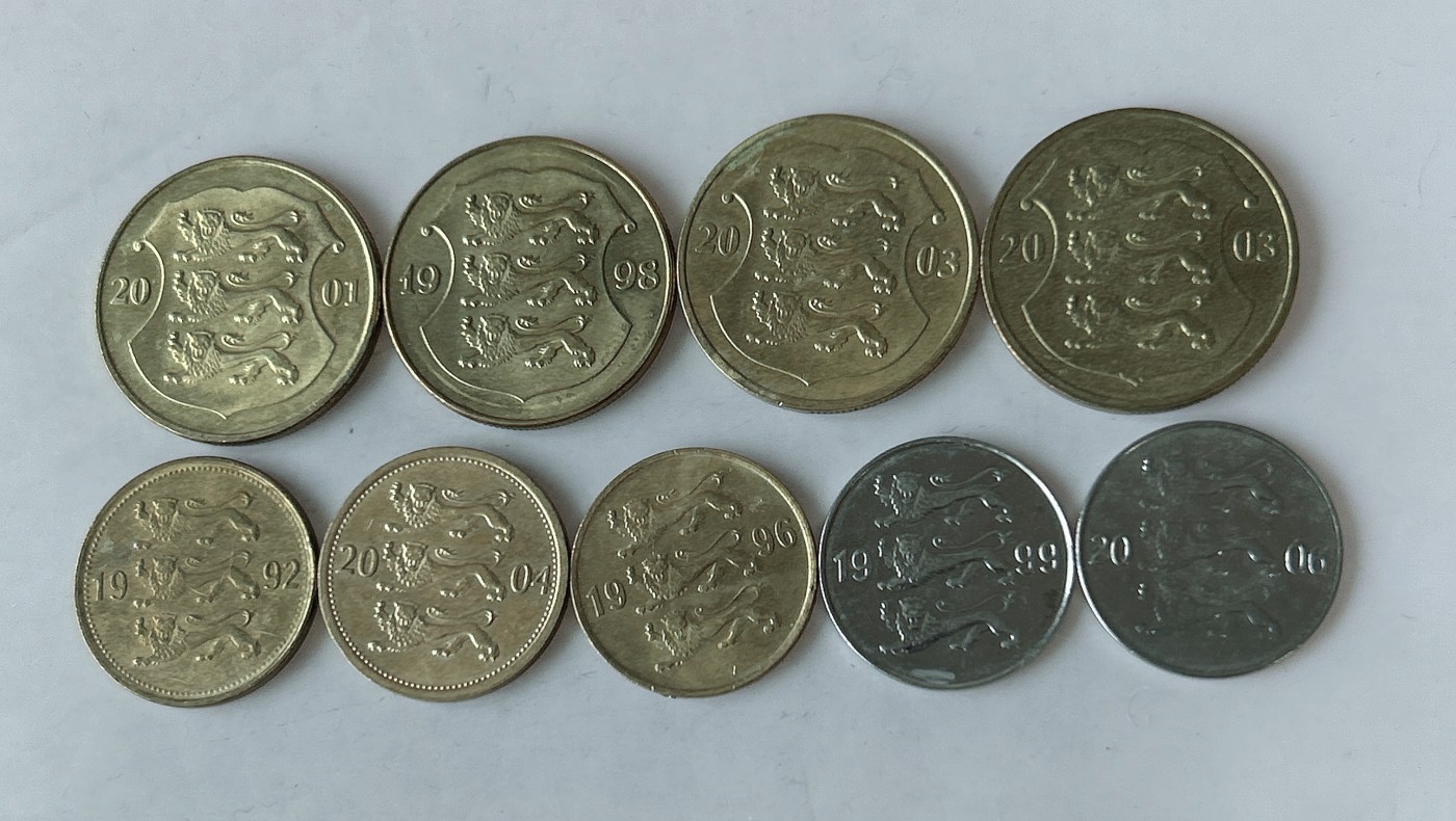 第一海外回流一元起拍收藏 散币专场 第83期 爱沙尼亚🇪🇪