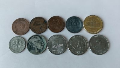 第一海外回流一元起拍收藏 散币专场 第83期 - 美国硬币 10枚 无重复