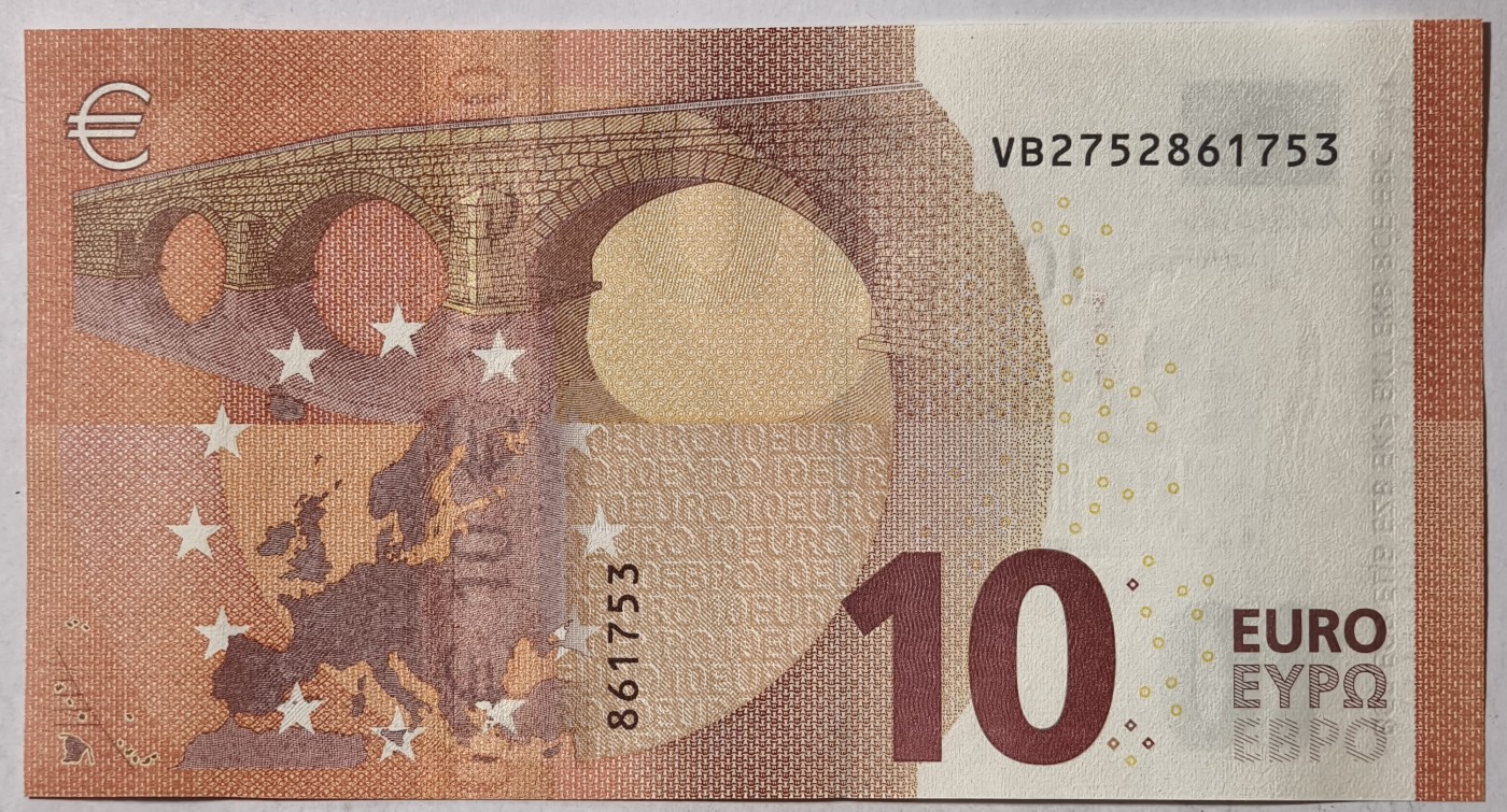 紫瑗钱币——第341期拍卖——纸币场 欧元 西班牙 2014年 圣天使桥 10欧元 UNC