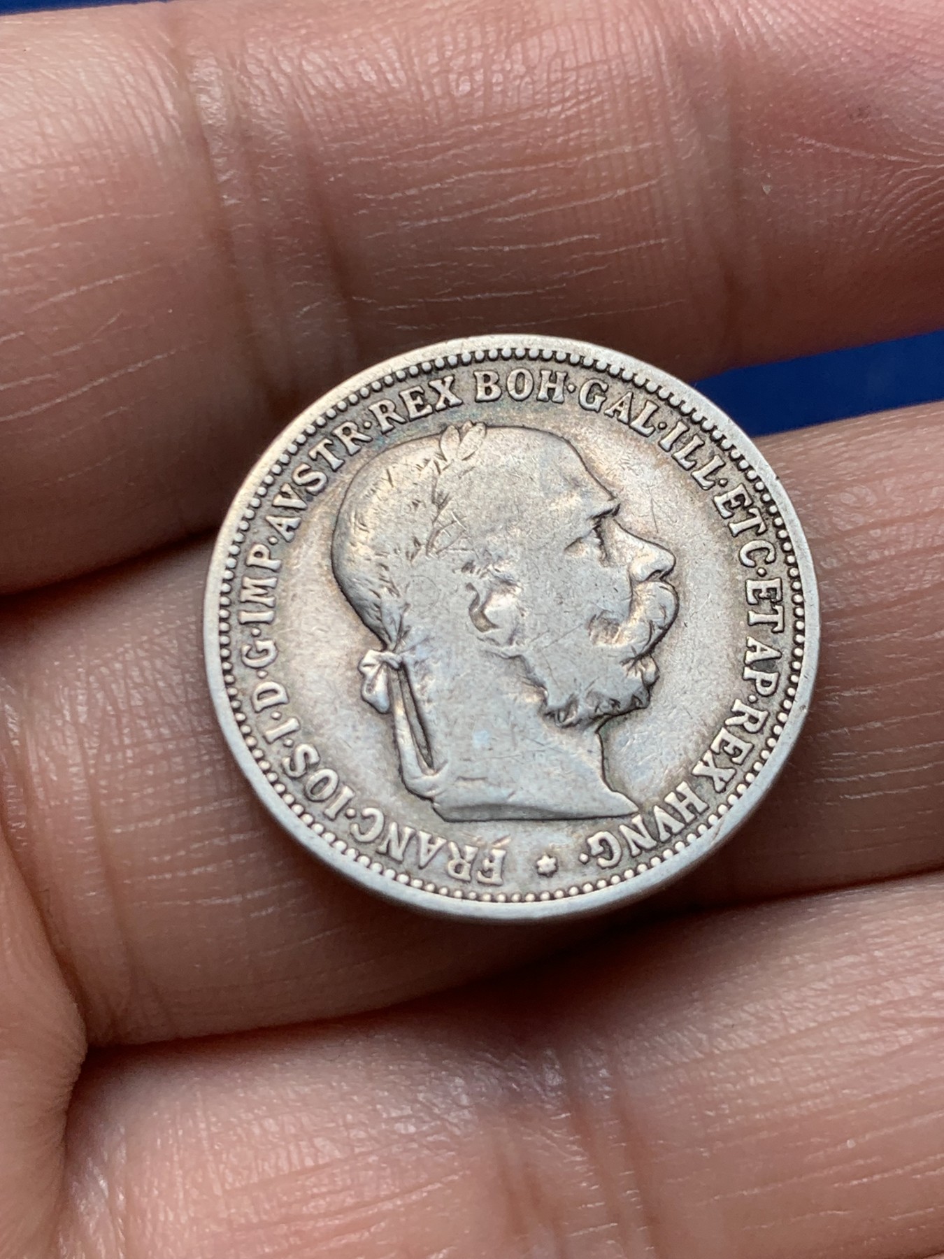 《竞宝斋》第260场-周日，周一，周二 3场连拍 (全场包邮) 两枚一组 奥匈帝国1893年1克朗银币+奥地利老版1924年1先令银币